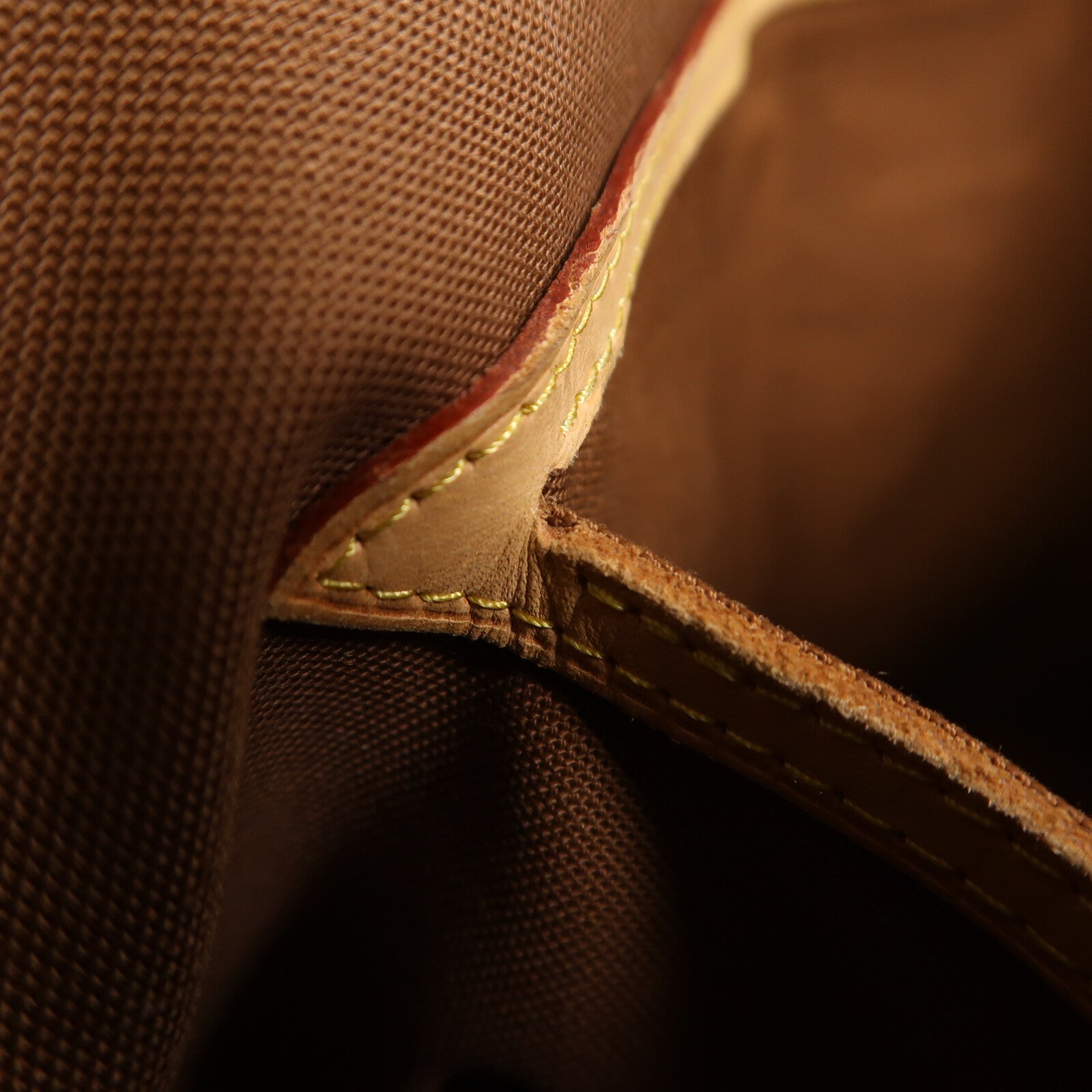 LOUIS VUITTON 【激減優惠】Monogram Palermo GM金扣手挽肩背兩用袋棕色