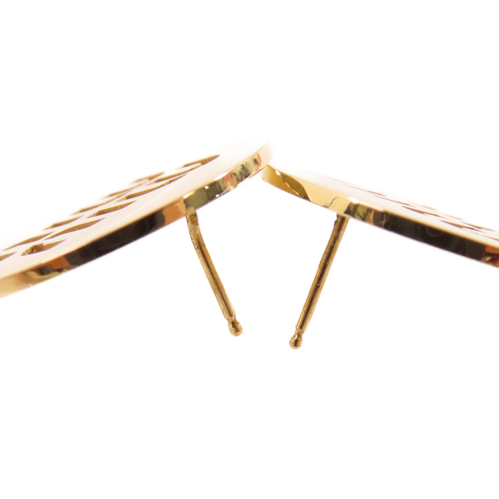 Miu Miu 金屬Earrings金扣耳環金色