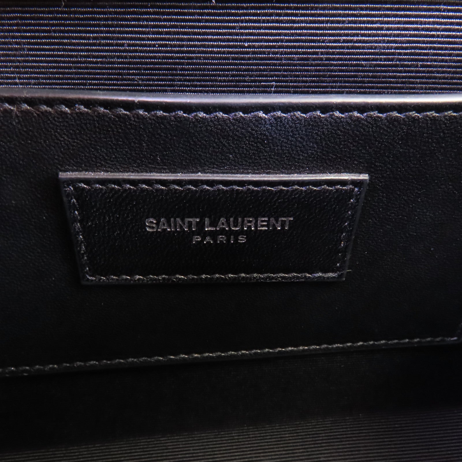 SAINT LAURENT 牛皮皮革Chain Shoulder Bag鏈帶肩背袋