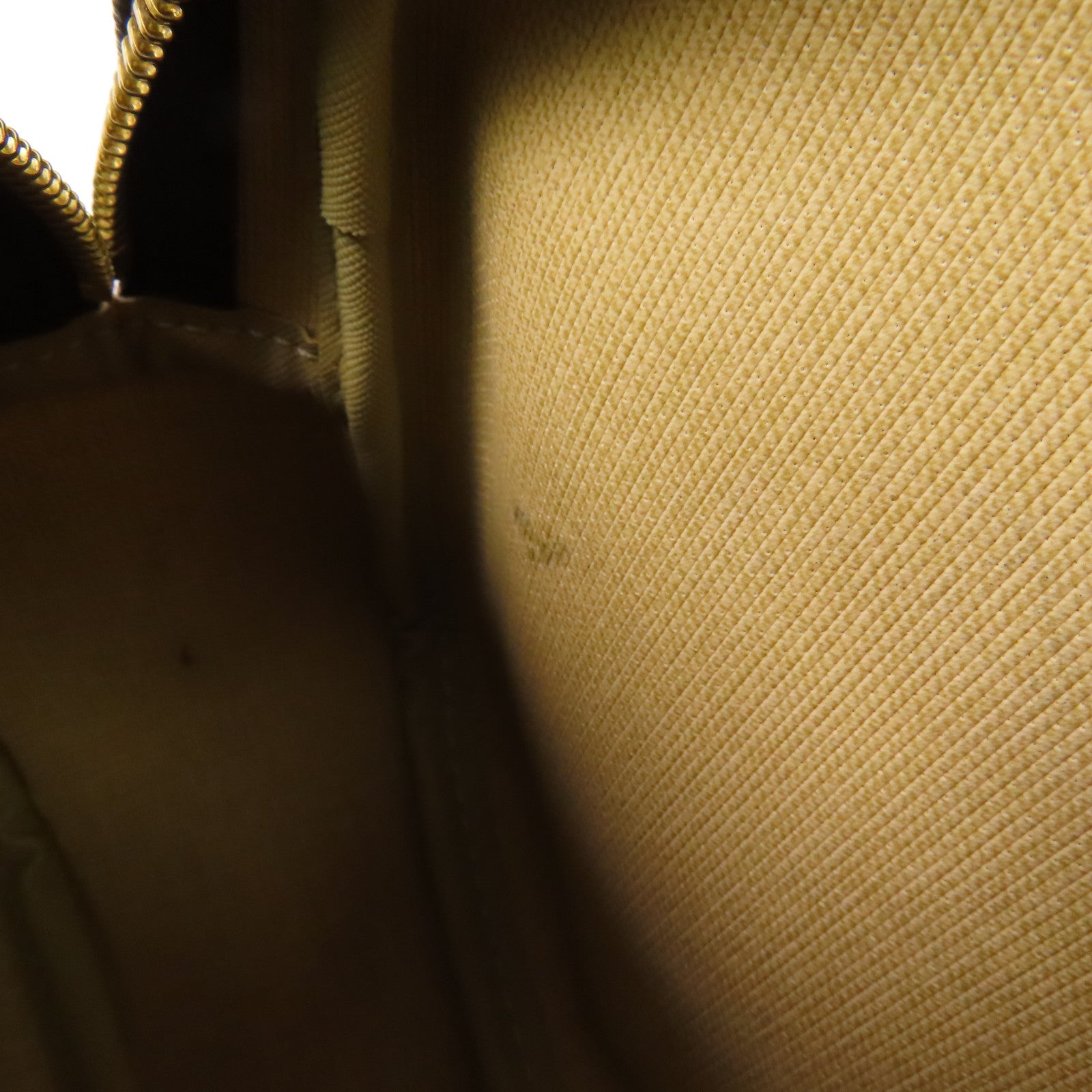 LOUIS VUITTON Monogram Reporter PM金扣肩背袋棕色