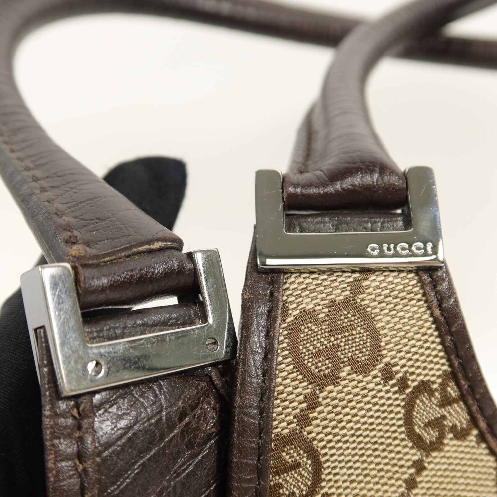 GUCCI 帆布Jackie肩背袋