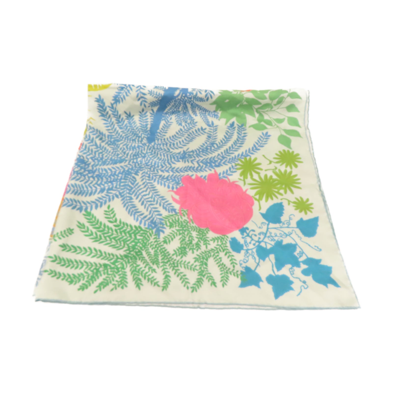 HERMES 【激減優惠】絲質Scarf 90X90絲巾綠色