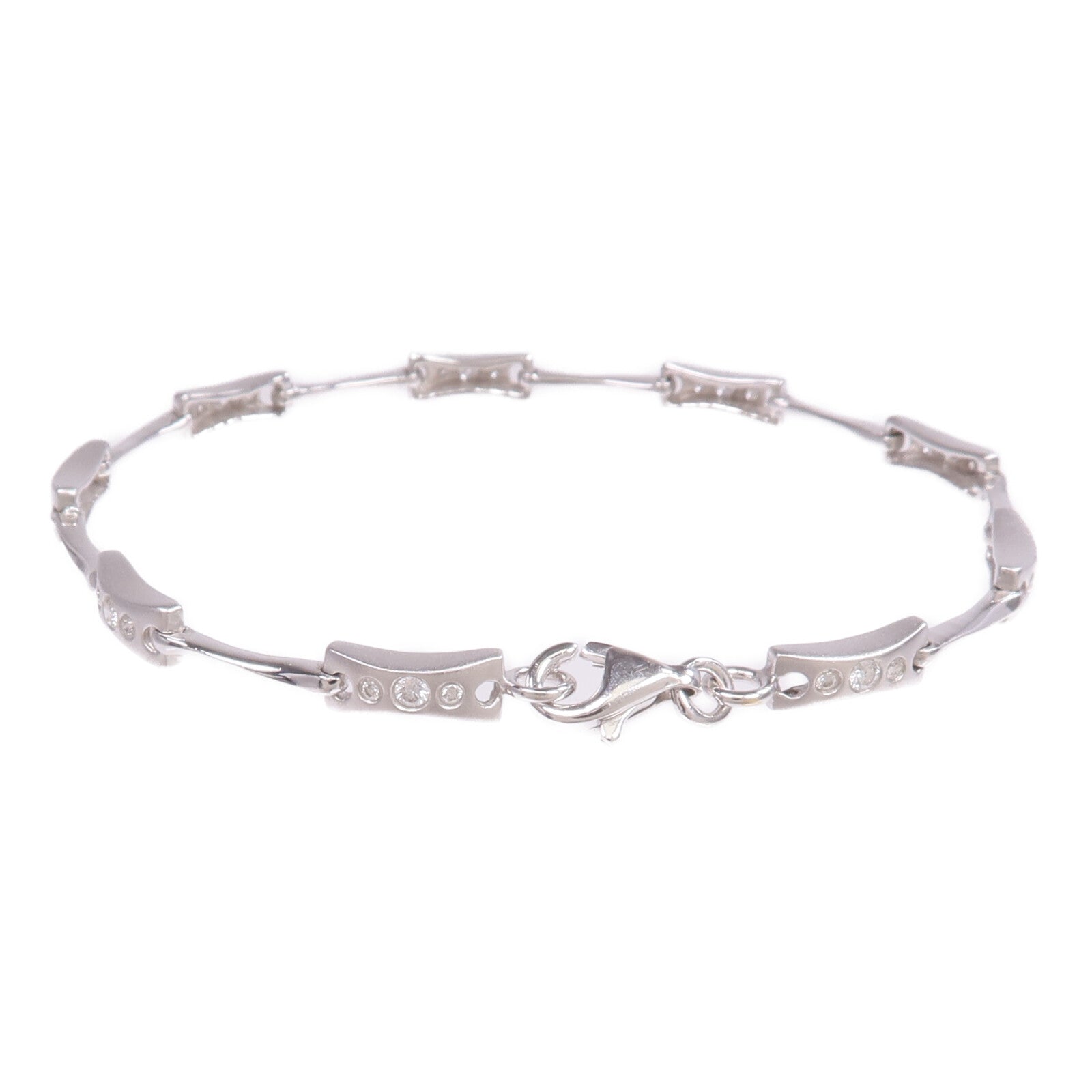 JEWELRY 【激減優惠】18K白金Diamond Bracelet鑽石手鏈