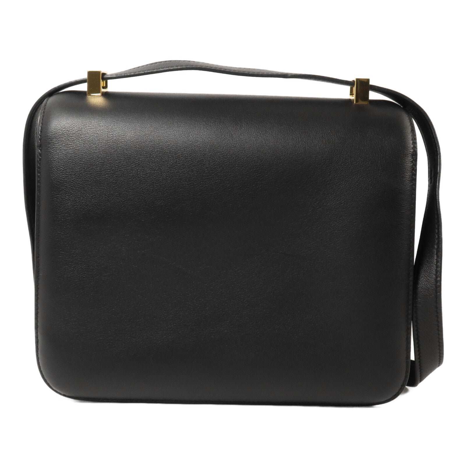 HERMES Swift皮革Constance 24肩背袋Noir