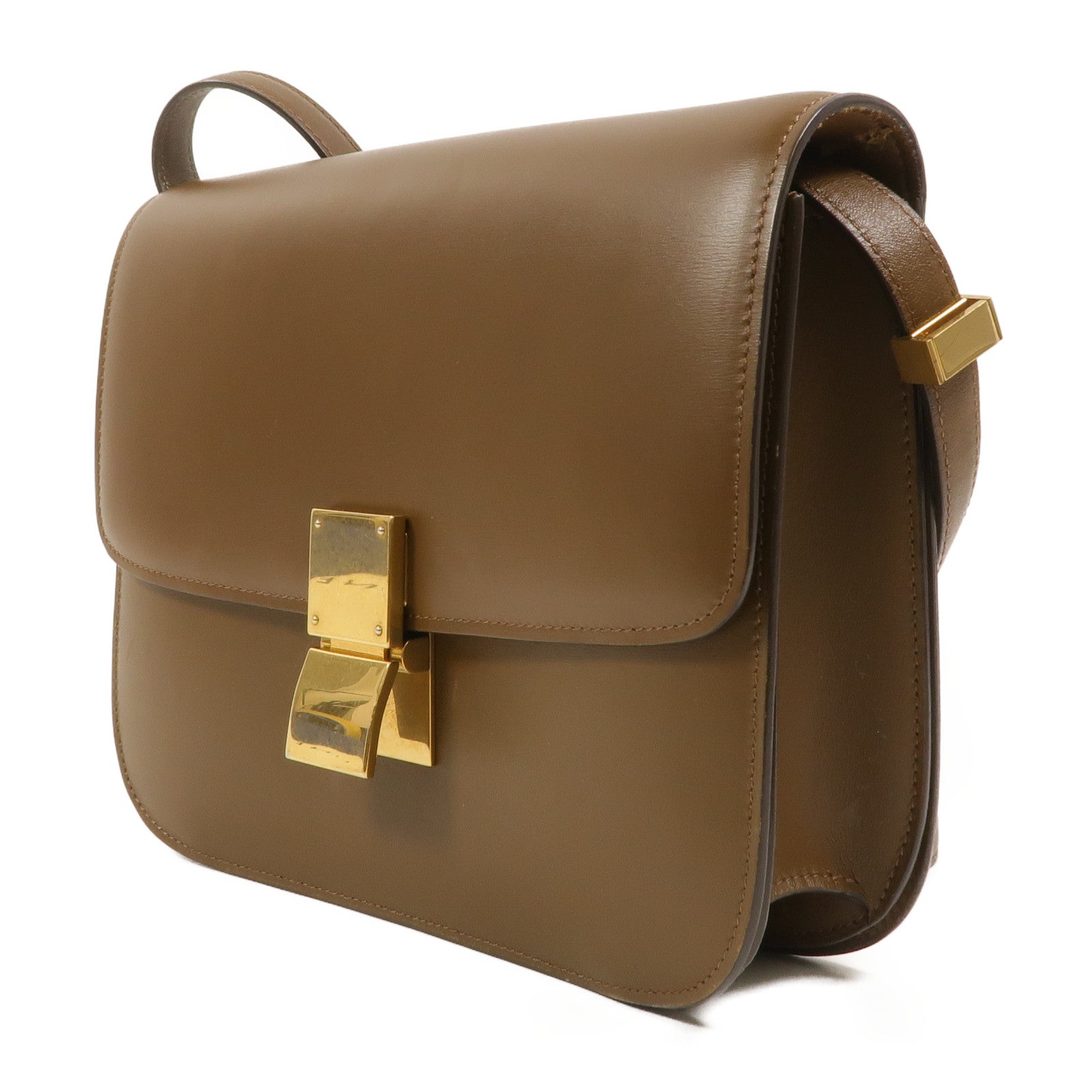 CELINE 牛皮皮革Classic Box Medium肩背袋
