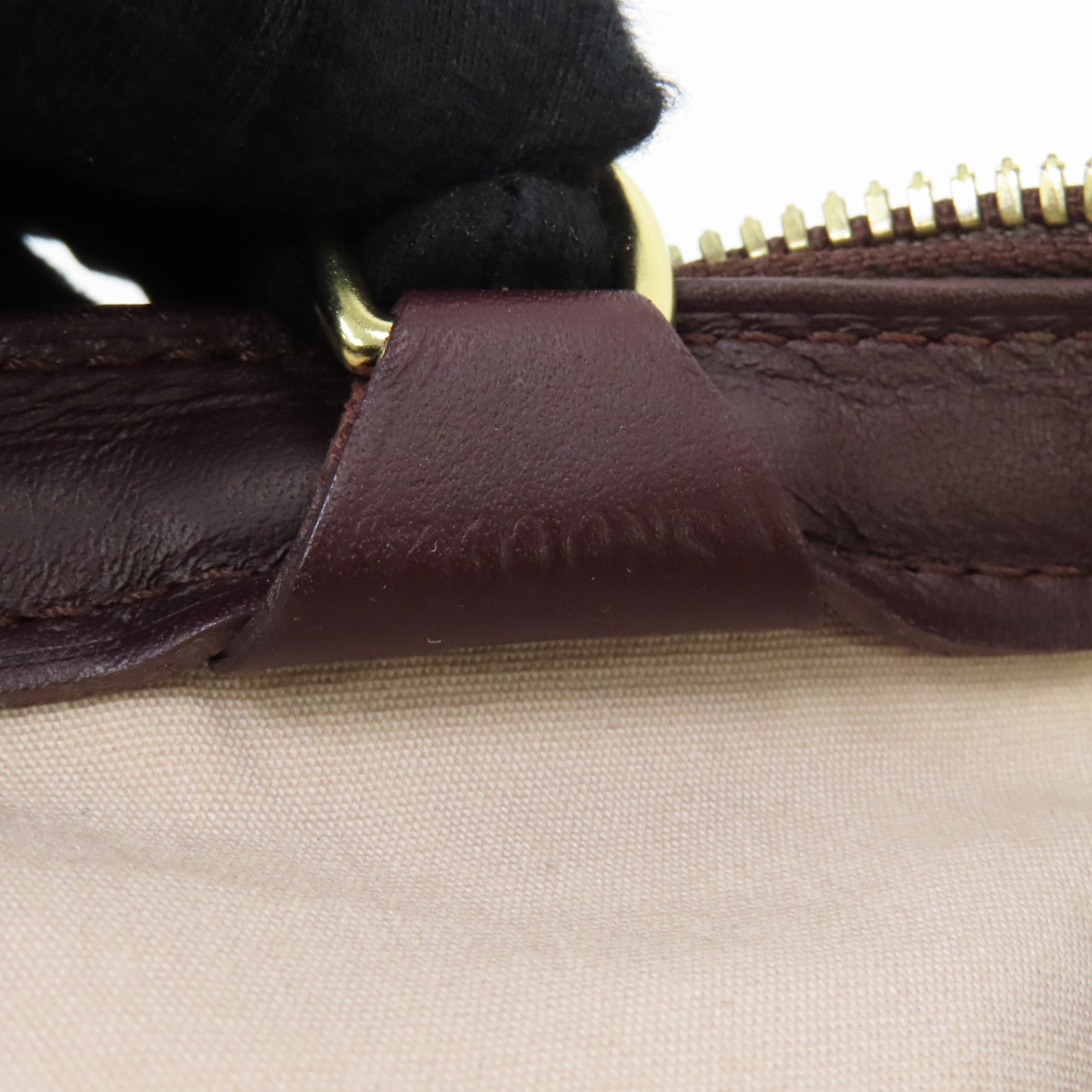 LOUIS VUITTON 【激減優惠】Monogram Mini Josephine PM金扣手挽袋紅色