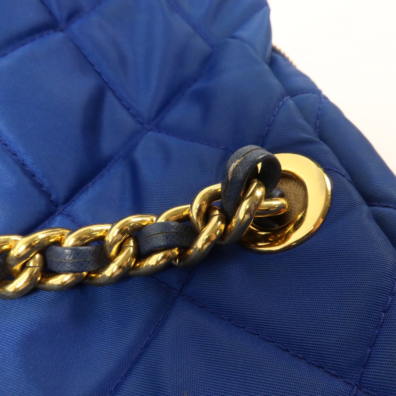 PRADA 尼龍Chain Shoulder鏈帶肩背袋