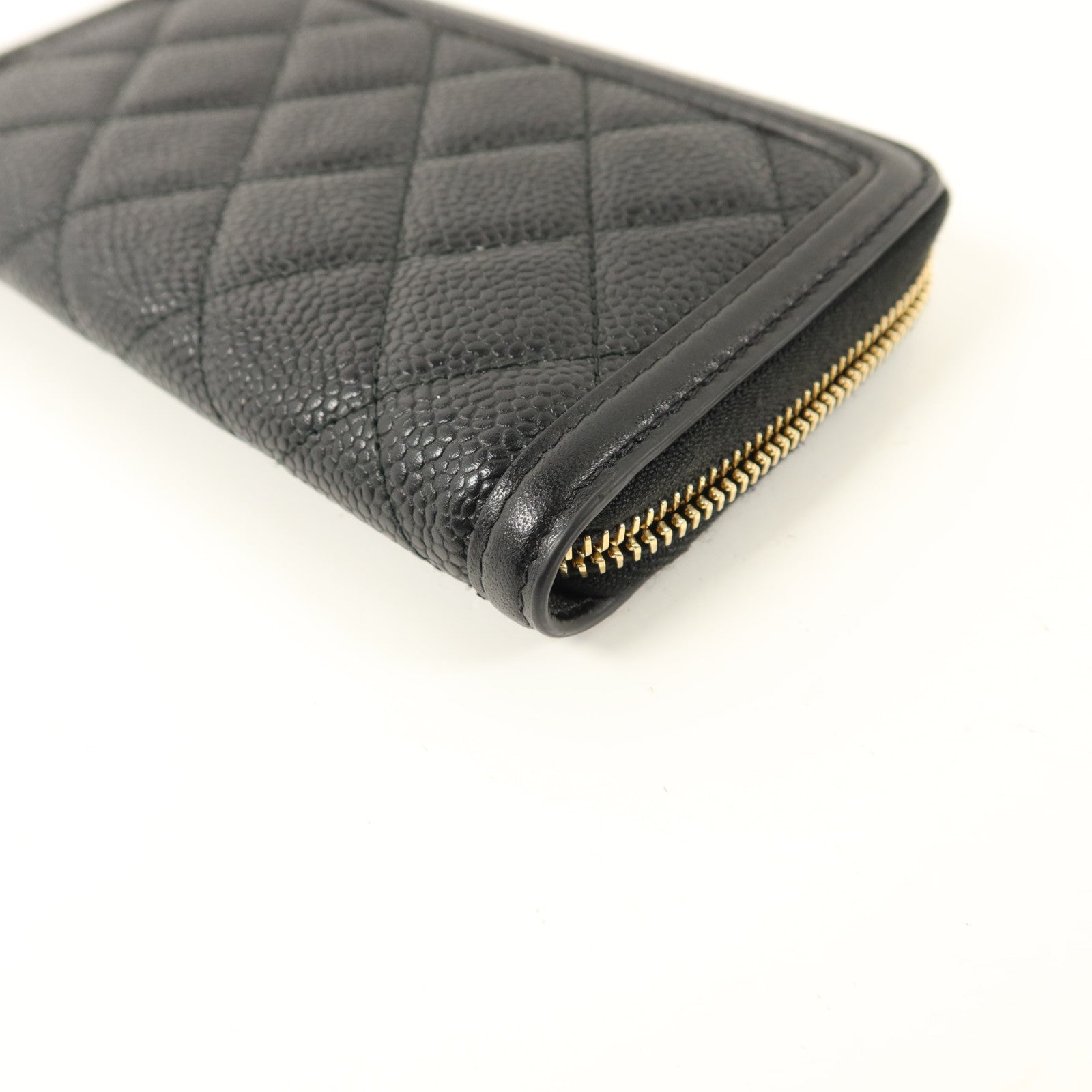 CHANEL 牛皮皮革Medium Zipped Wallet錢包