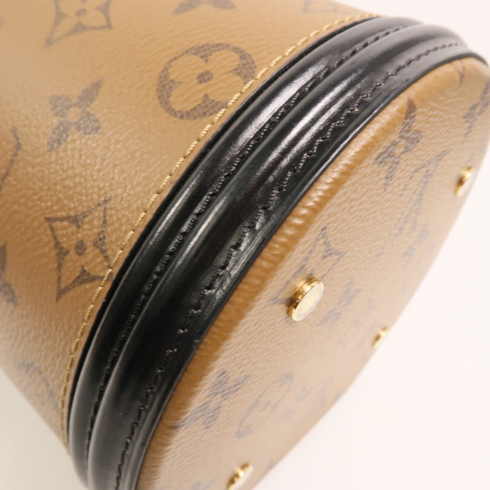 LOUIS VUITTON Monogram Reverse Cannes手挽肩背兩用袋