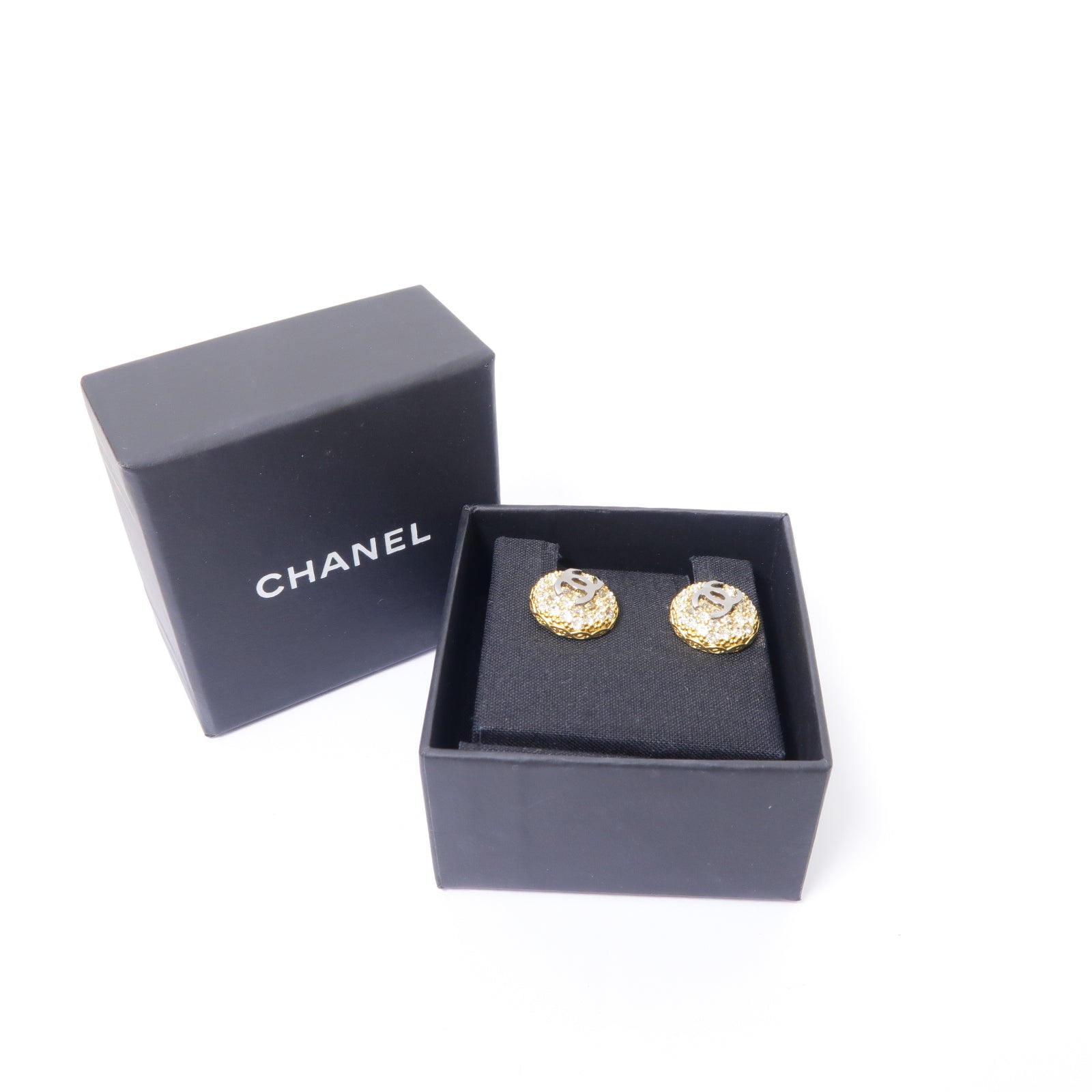 CHANEL 金屬Earrings耳環金色/銀色/透明