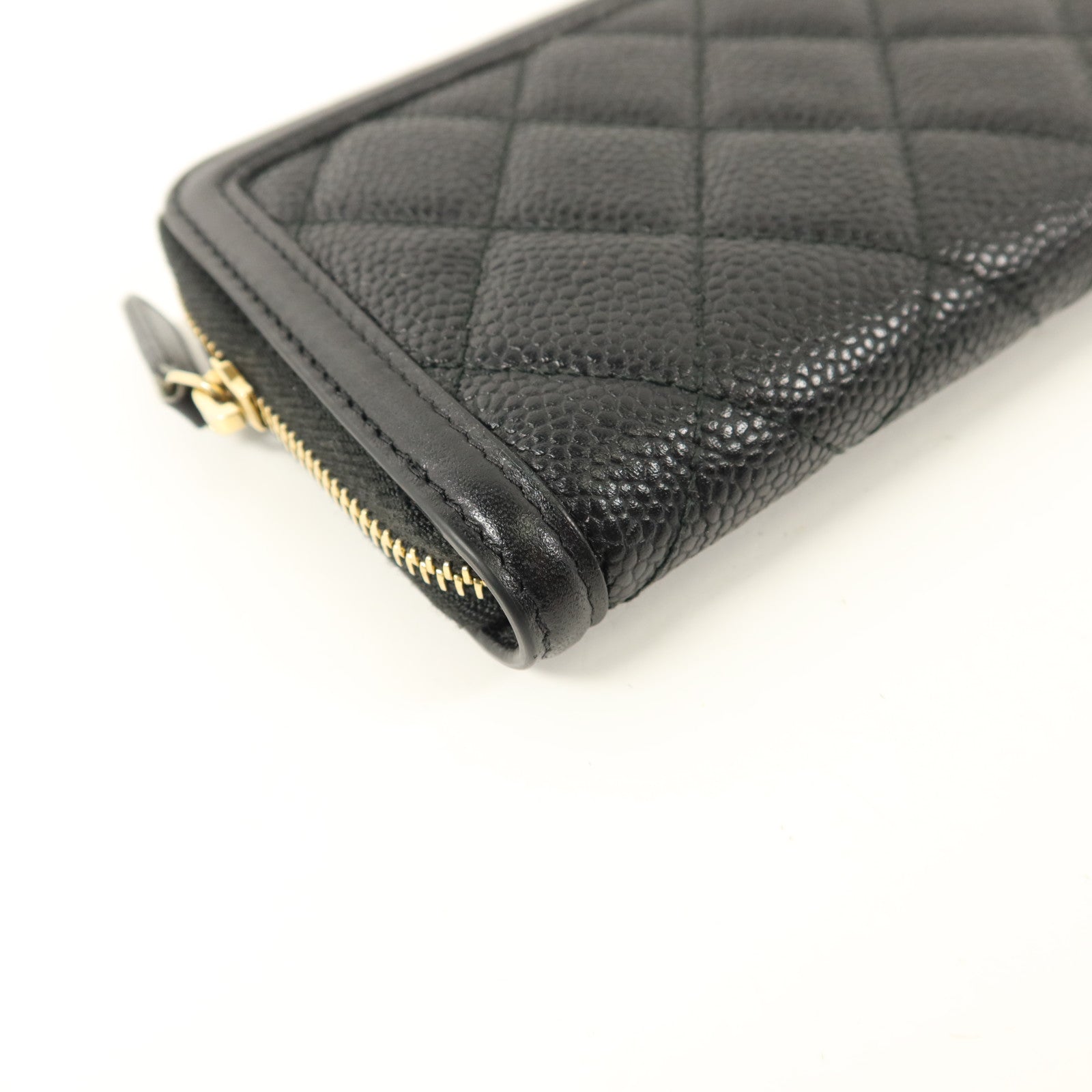 CHANEL 牛皮皮革Medium Zipped Wallet錢包