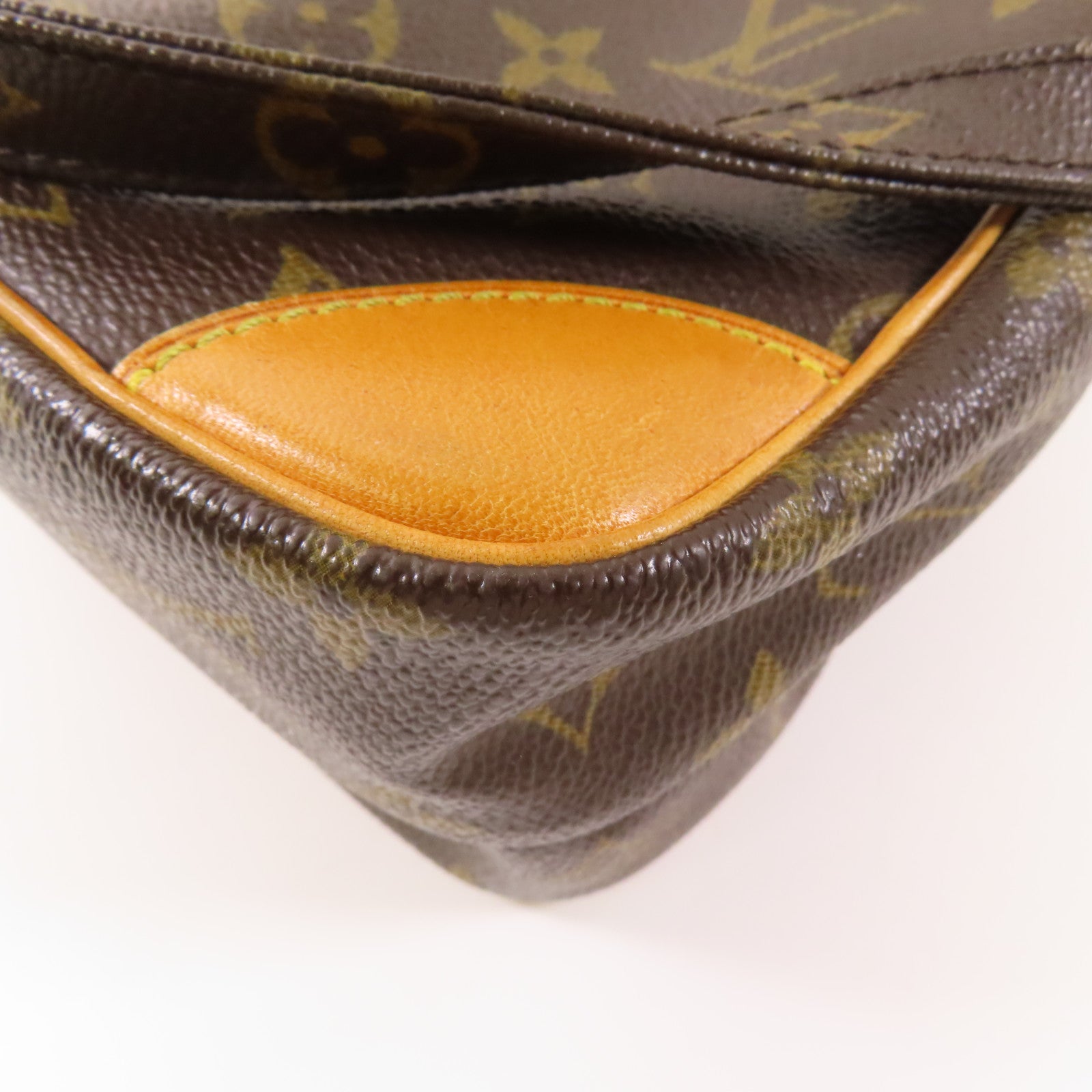 LOUIS VUITTON Monogram Amazon金扣肩背袋棕色