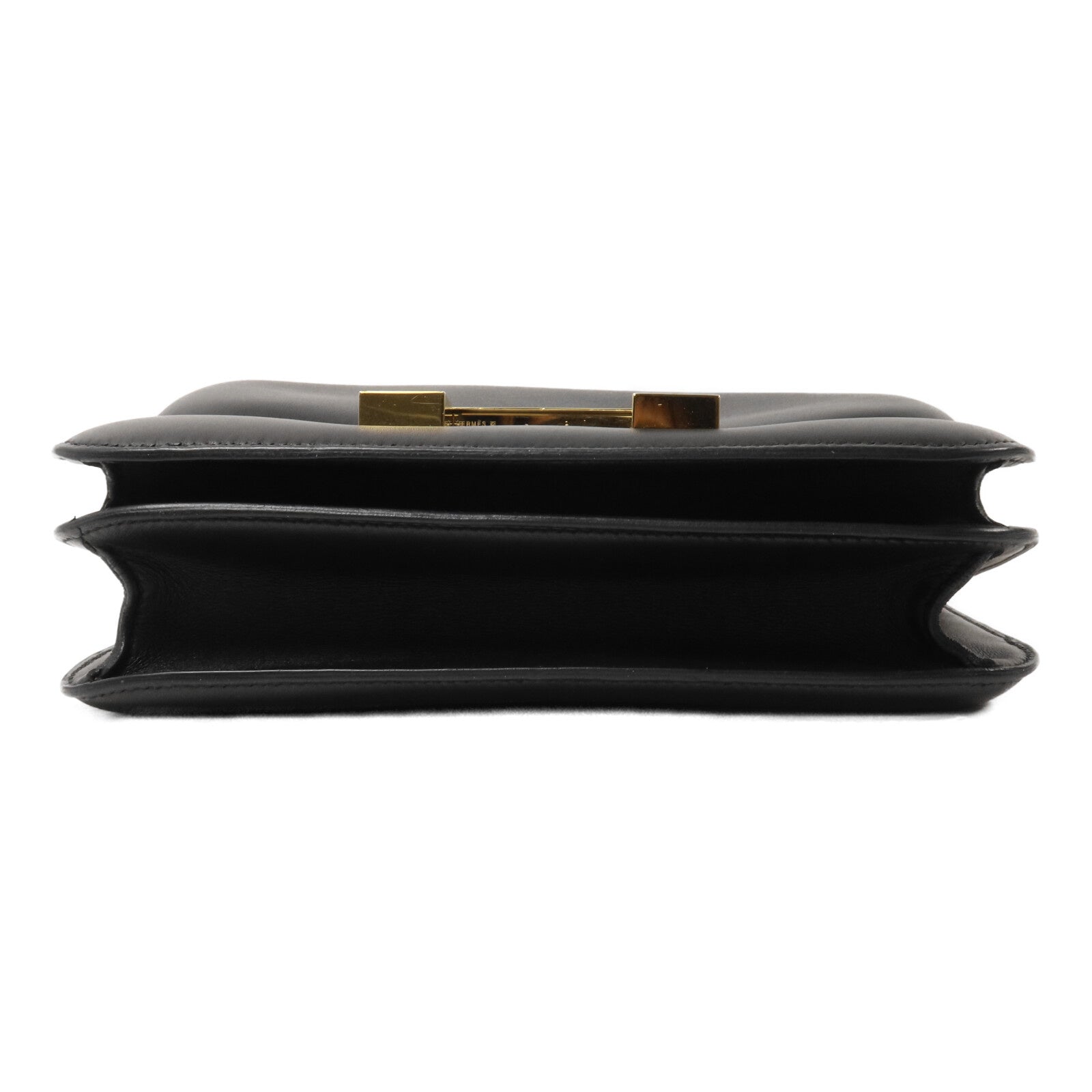 HERMES Swift皮革Constance 24肩背袋Noir