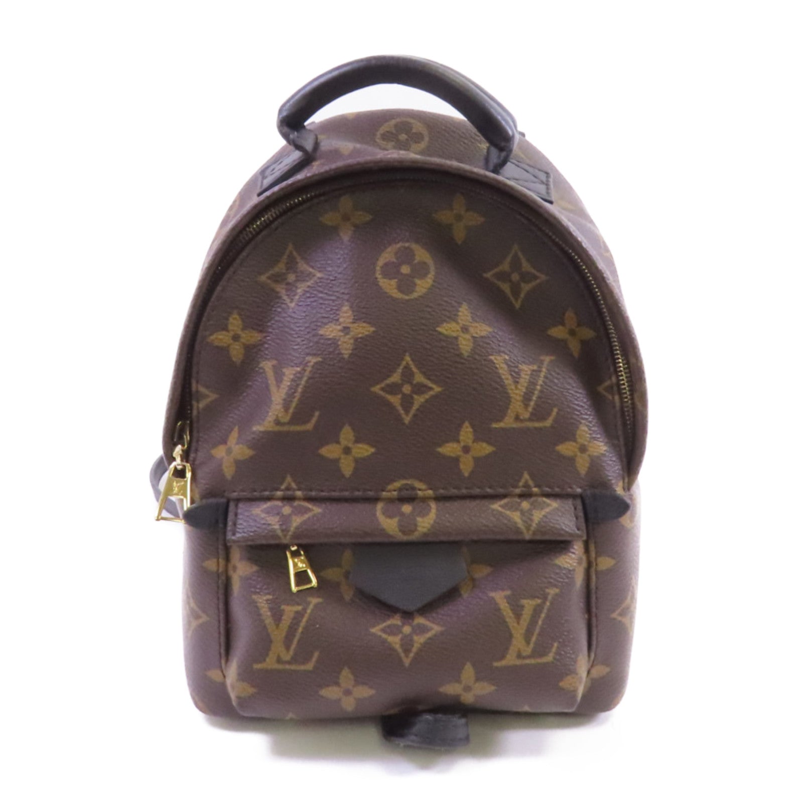 LOUIS VUITTON Monogram Palm Springs PM Backpack金扣背包