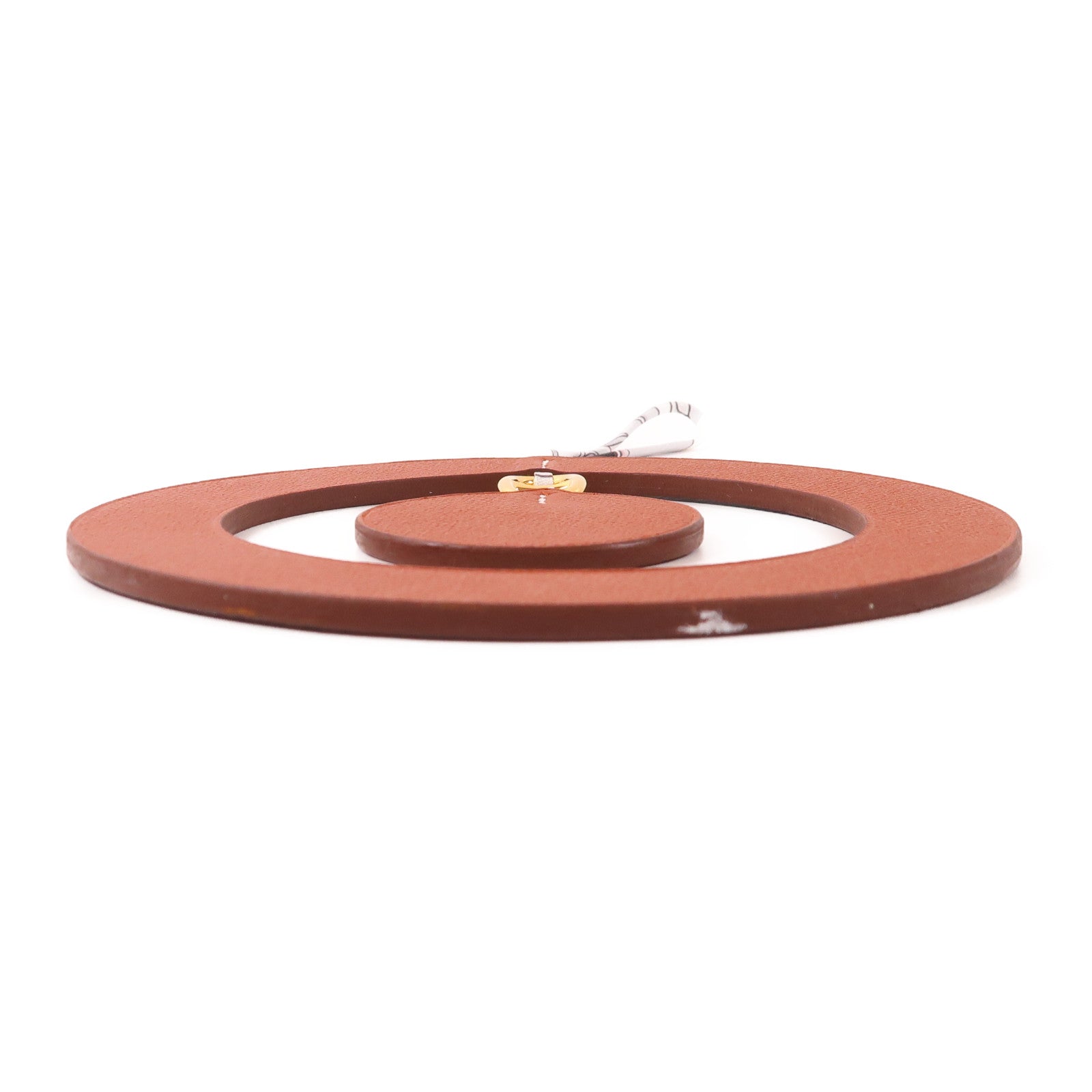 HERMES 【激減優惠】牛皮皮革Home Decor金扣掛飾
