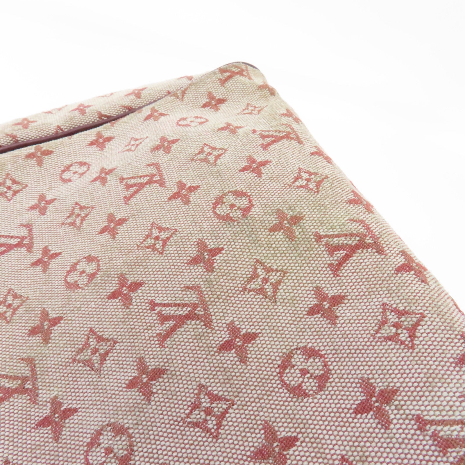 LOUIS VUITTON 【激減優惠】Monogram Mini Josephine PM金扣手挽袋紅色