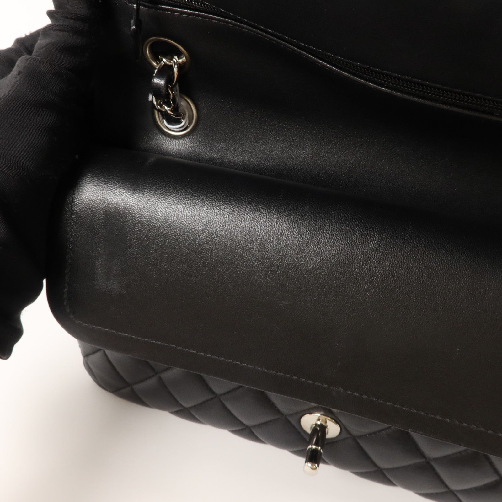 CHANEL 羊皮皮革Classic 25鏈帶肩背袋