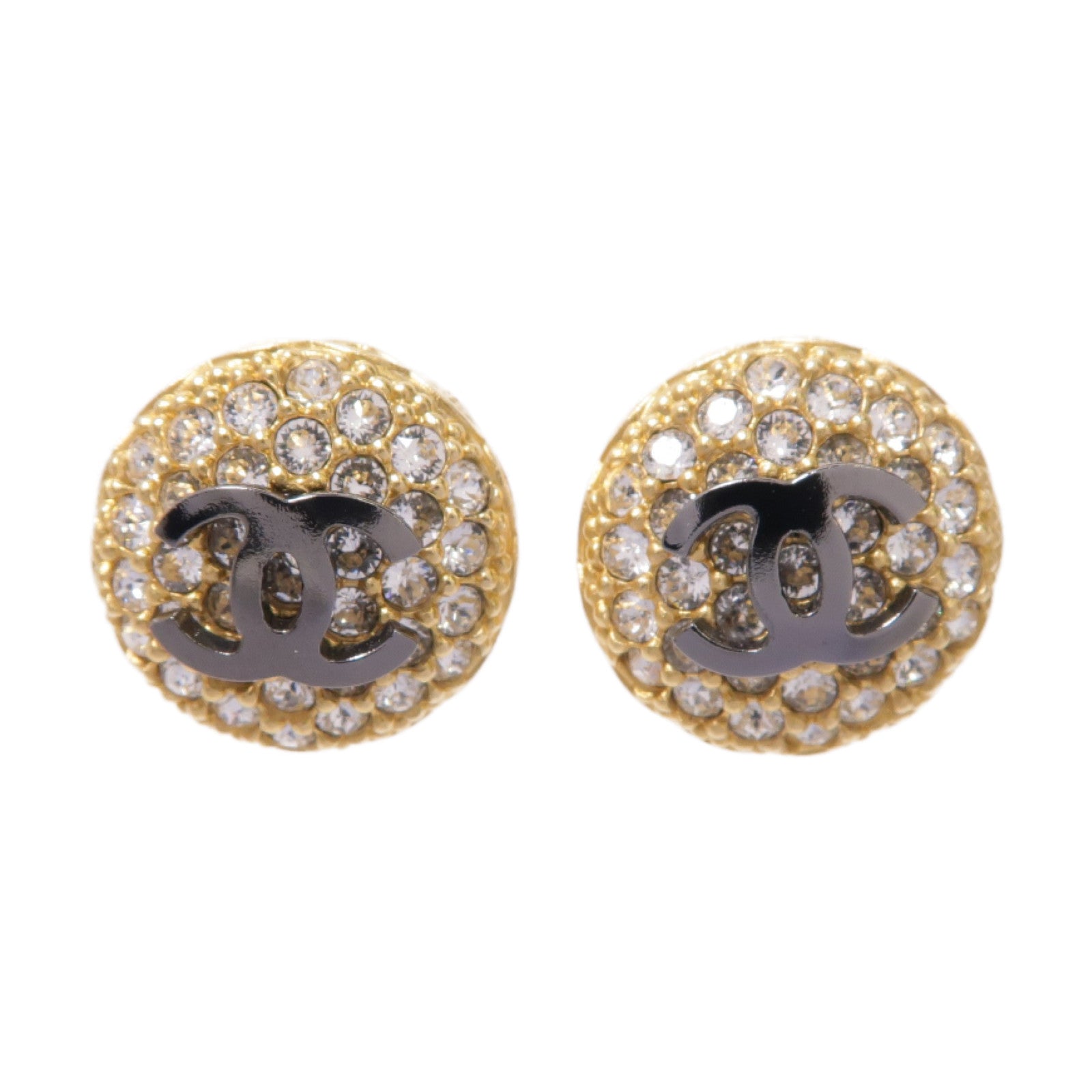 CHANEL 金屬Earrings耳環金色/銀色/透明
