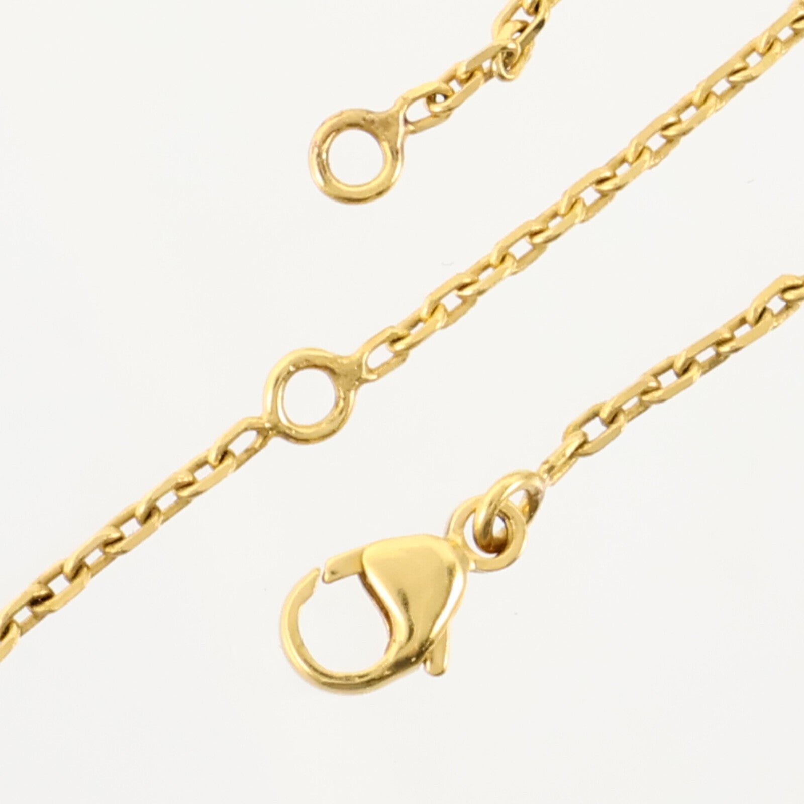 HERMES Swift皮革/金屬O Kelly Pendant Necklace項鏈