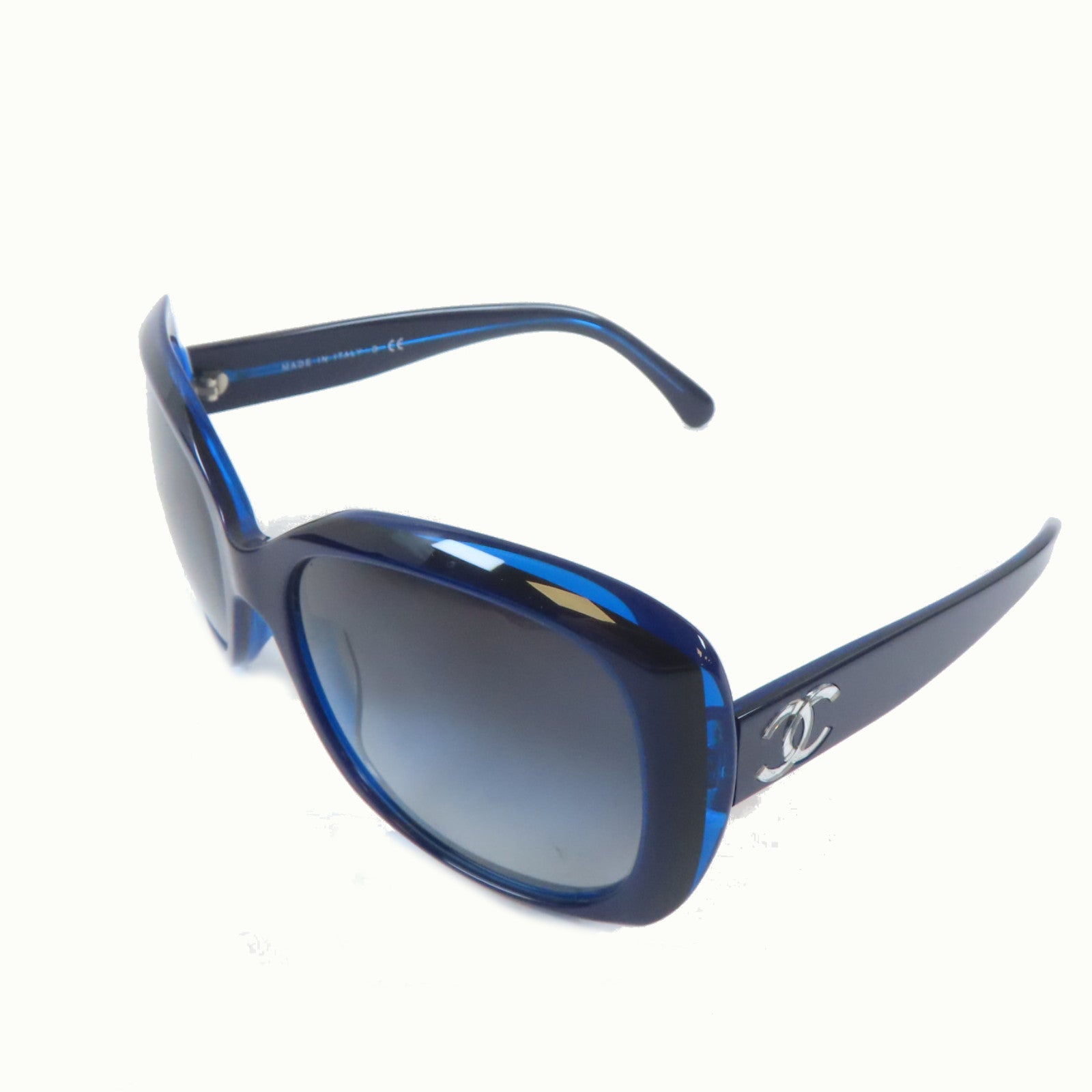 CHANEL PVC Sunglasses太陽眼鏡紫色/藍色