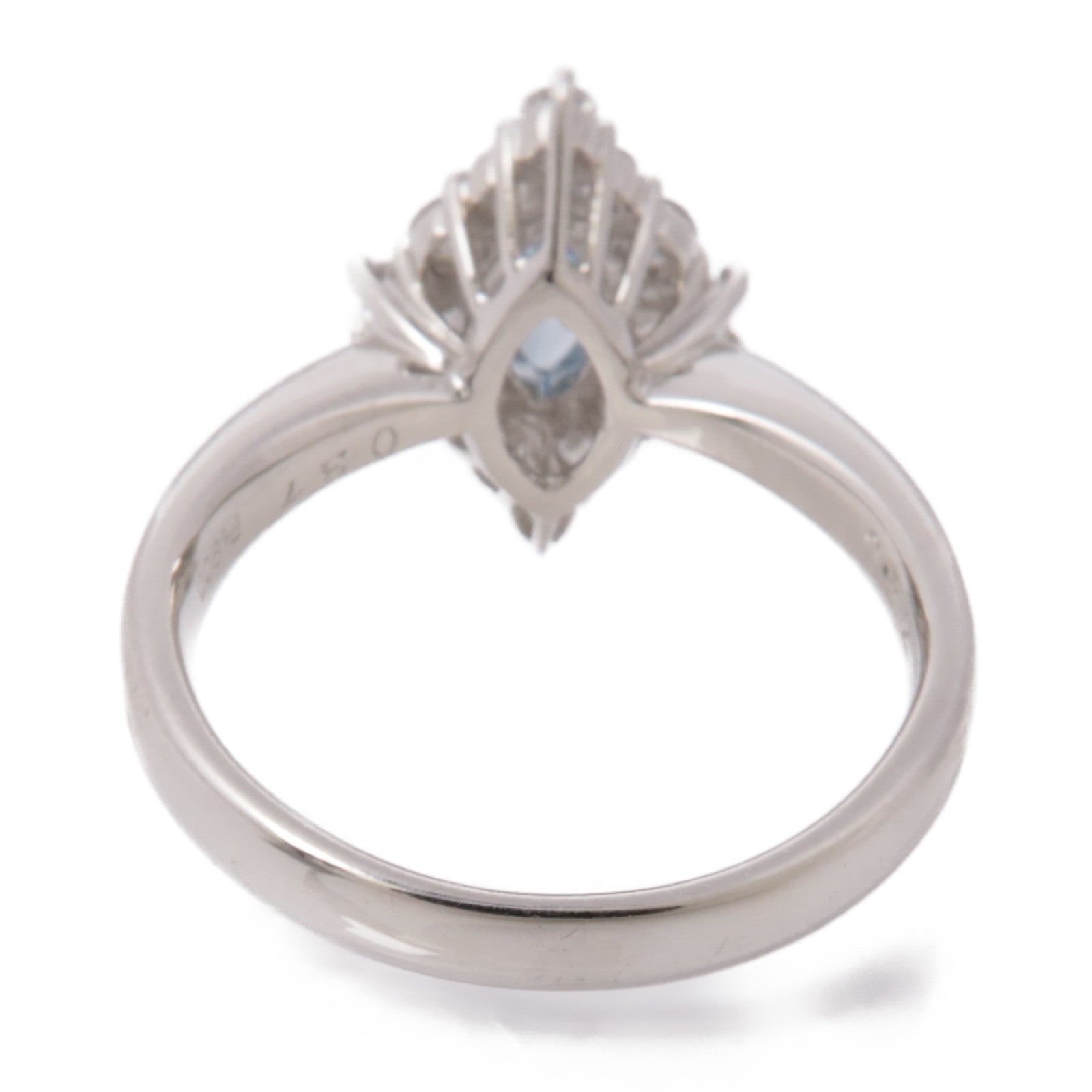 JEWELRY 【激減優惠】PT900鉑金Treat Diamond Ring鑽石戒指US#5.5