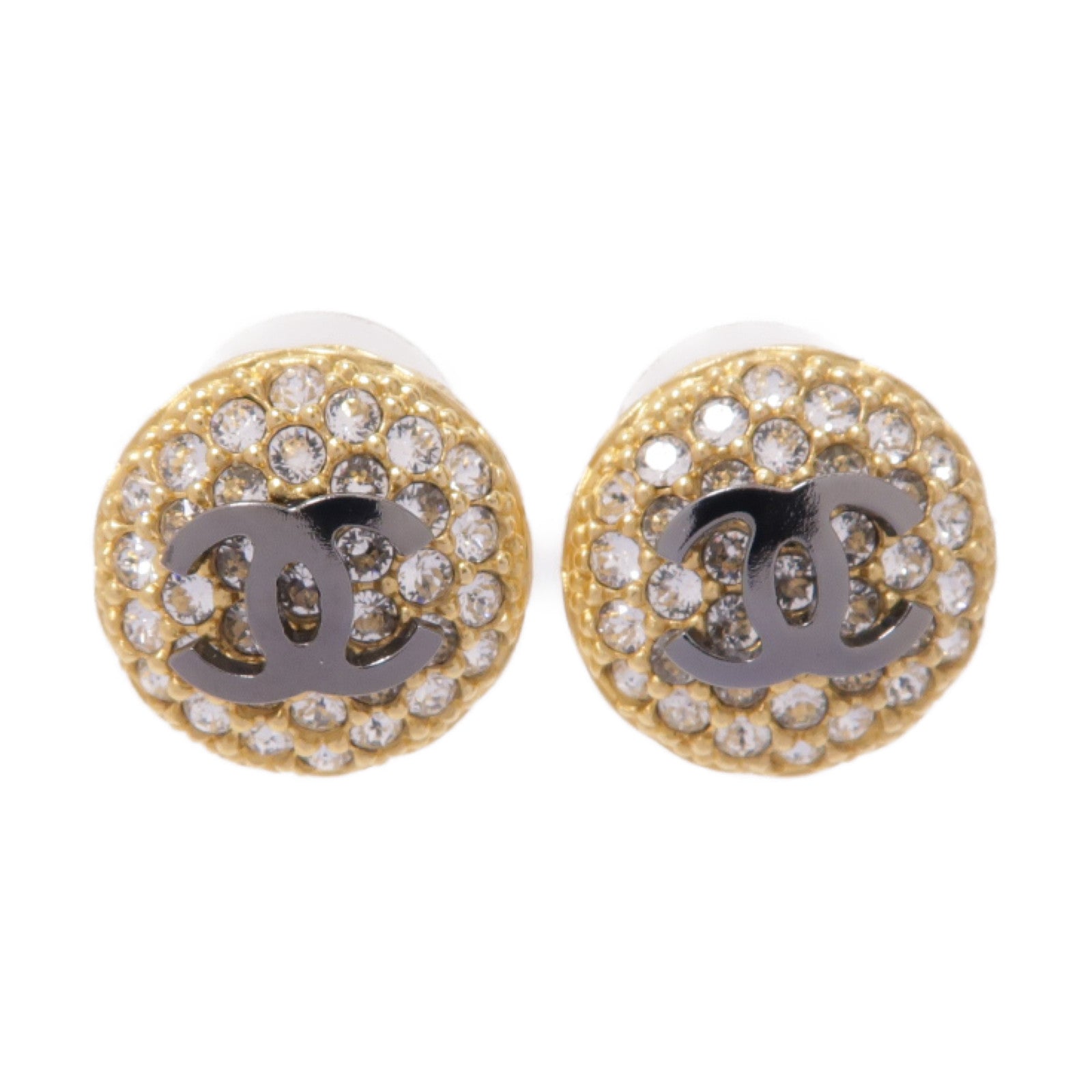 CHANEL 金屬Earrings耳環金色/銀色/透明