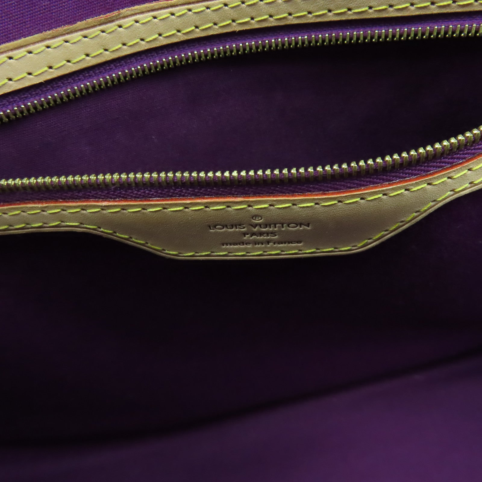 LOUIS VUITTON 【激減優惠】Monogram Vernis Blair MM金扣手挽肩背兩用袋紫色