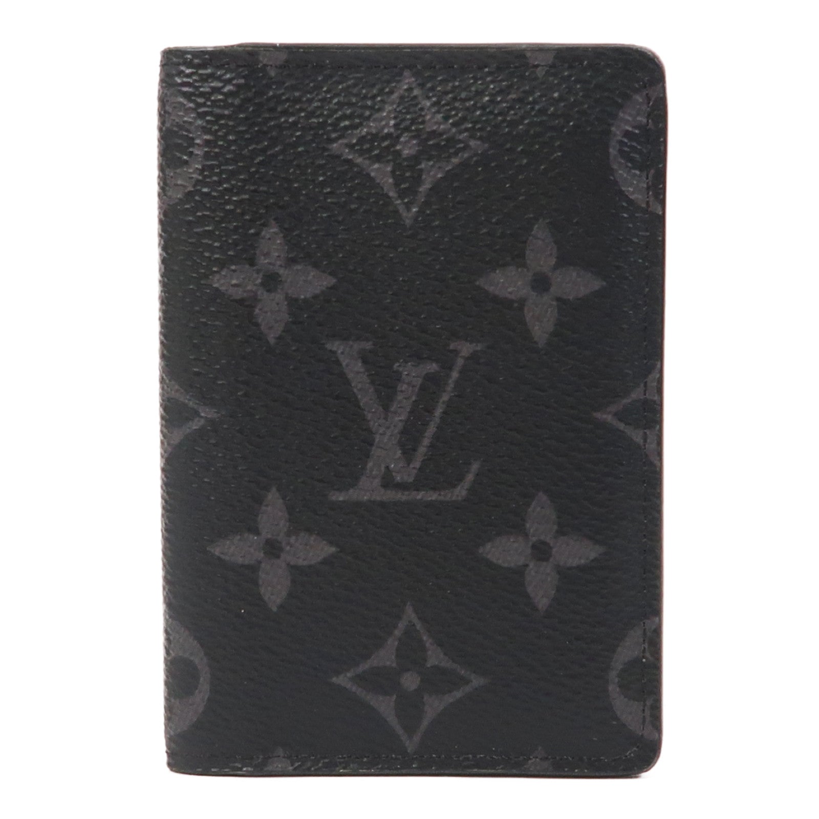 LOUIS VUITTON Monogram Eclipse Card Holder卡片套黑色