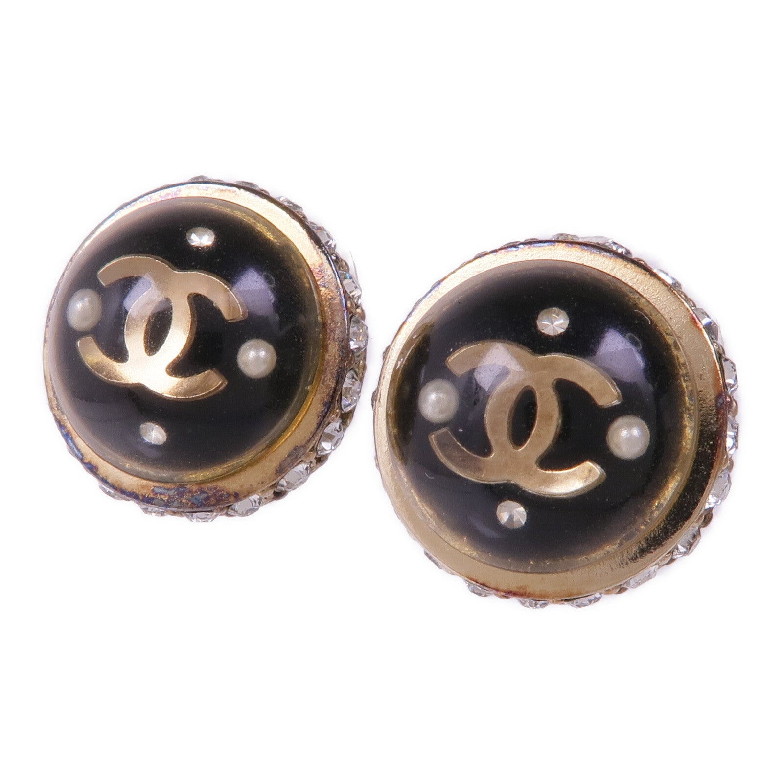 CHANEL PVC/金屬Earrings耳環