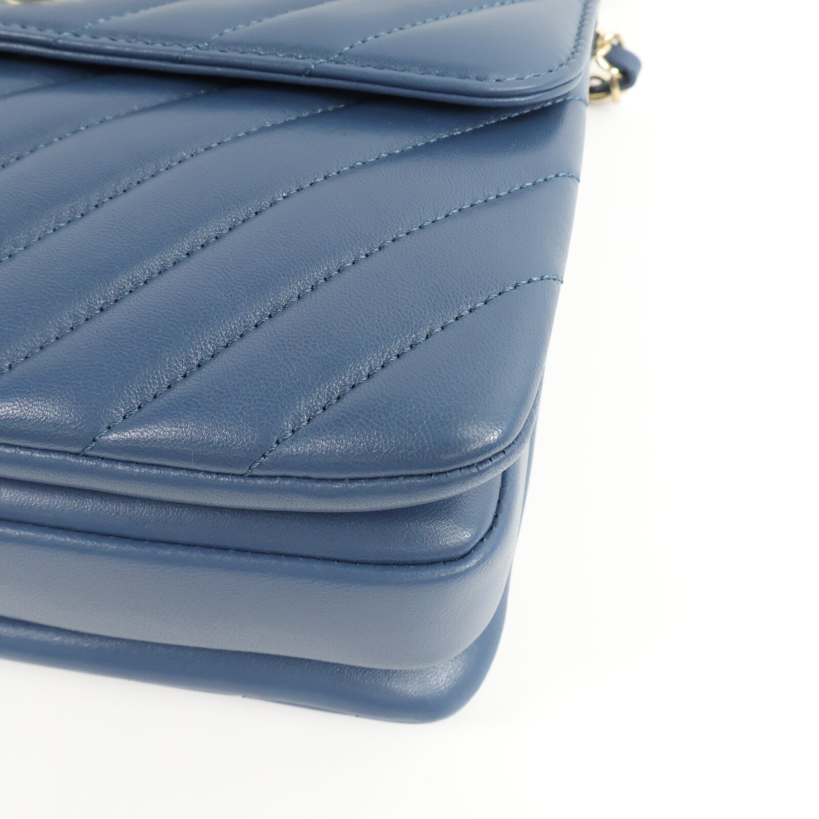 CHANEL 羊皮皮革2 Way Shoulder Bag鏈帶手挽肩背兩用袋