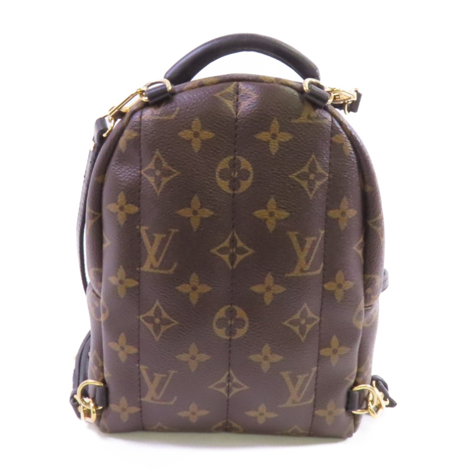 LOUIS VUITTON Monogram Palm Springs PM Backpack金扣背包