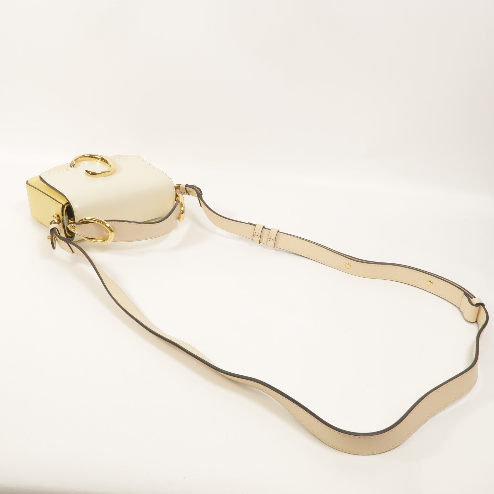 Chloe 牛皮皮革Mini Chloe C手挽肩背兩用袋