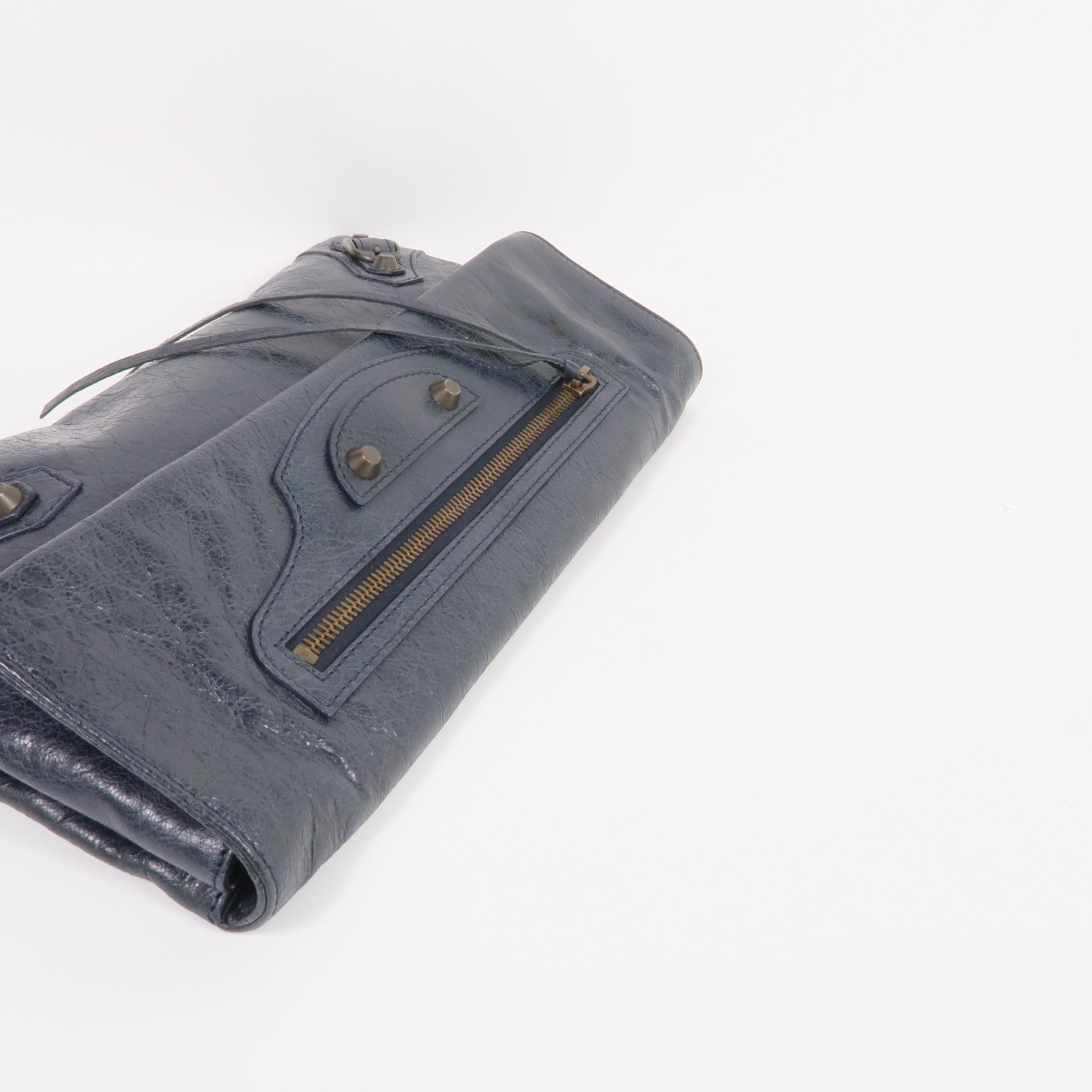 BALENCIAGA 牛皮皮革Clutch金扣手拿包