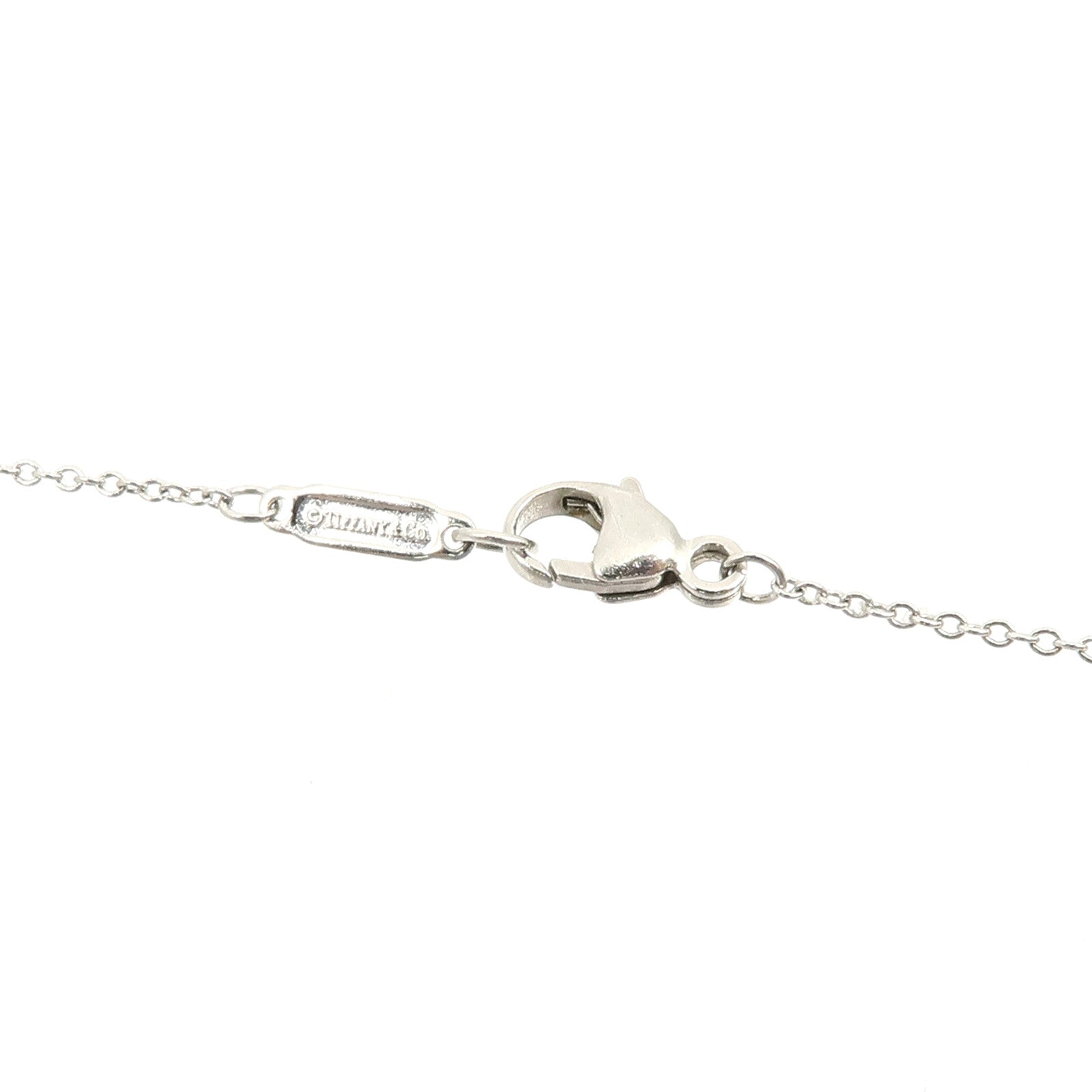 TIFFANY＆CO PT950鉑金Garden Flower Necklace鑽石項鍊