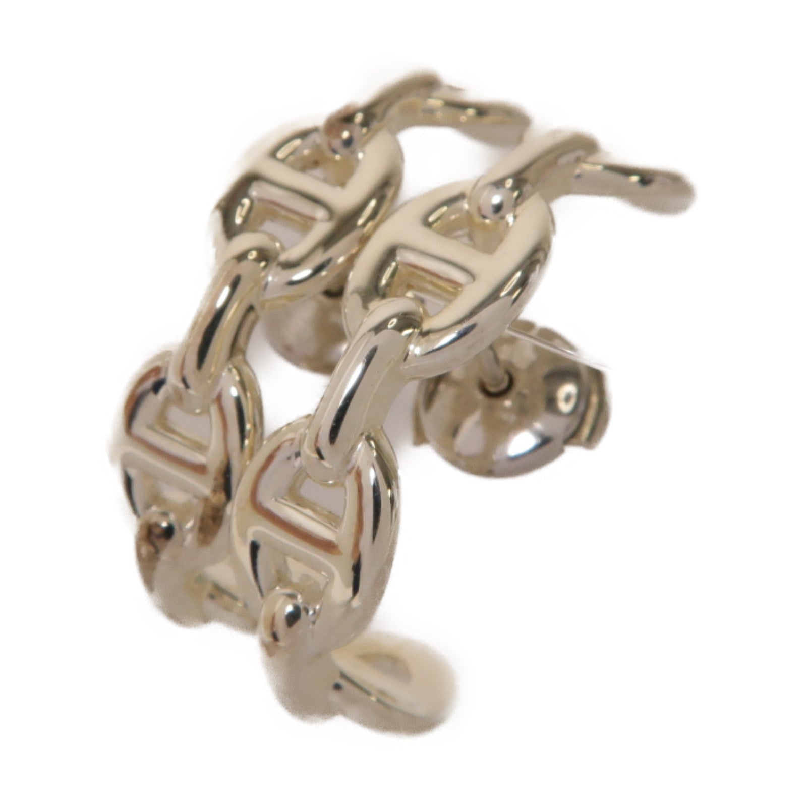HERMES 925純銀Enchainee Earrings耳環