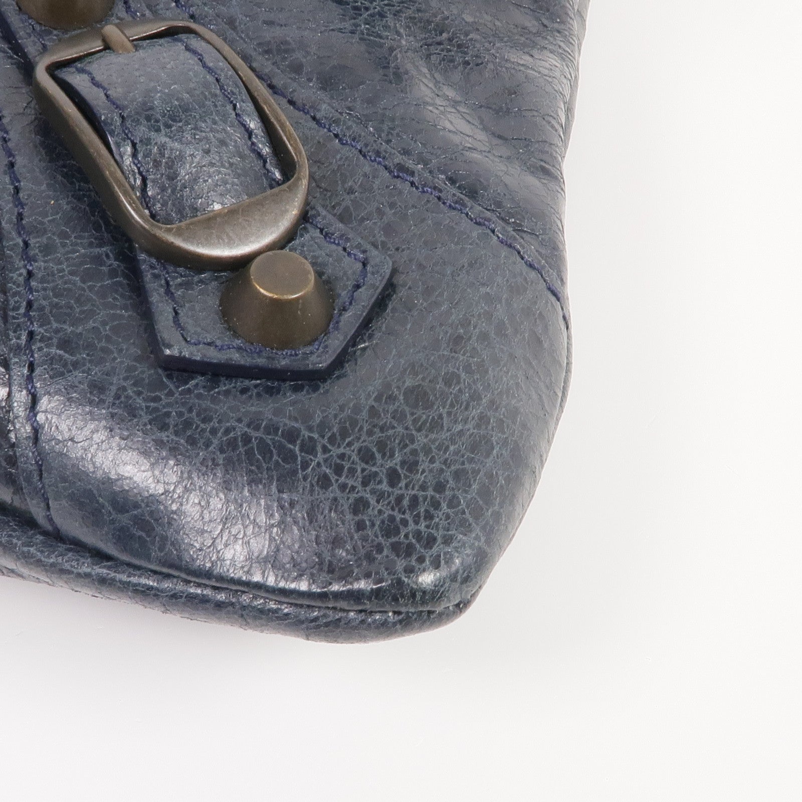 BALENCIAGA 牛皮皮革Clutch金扣手拿包