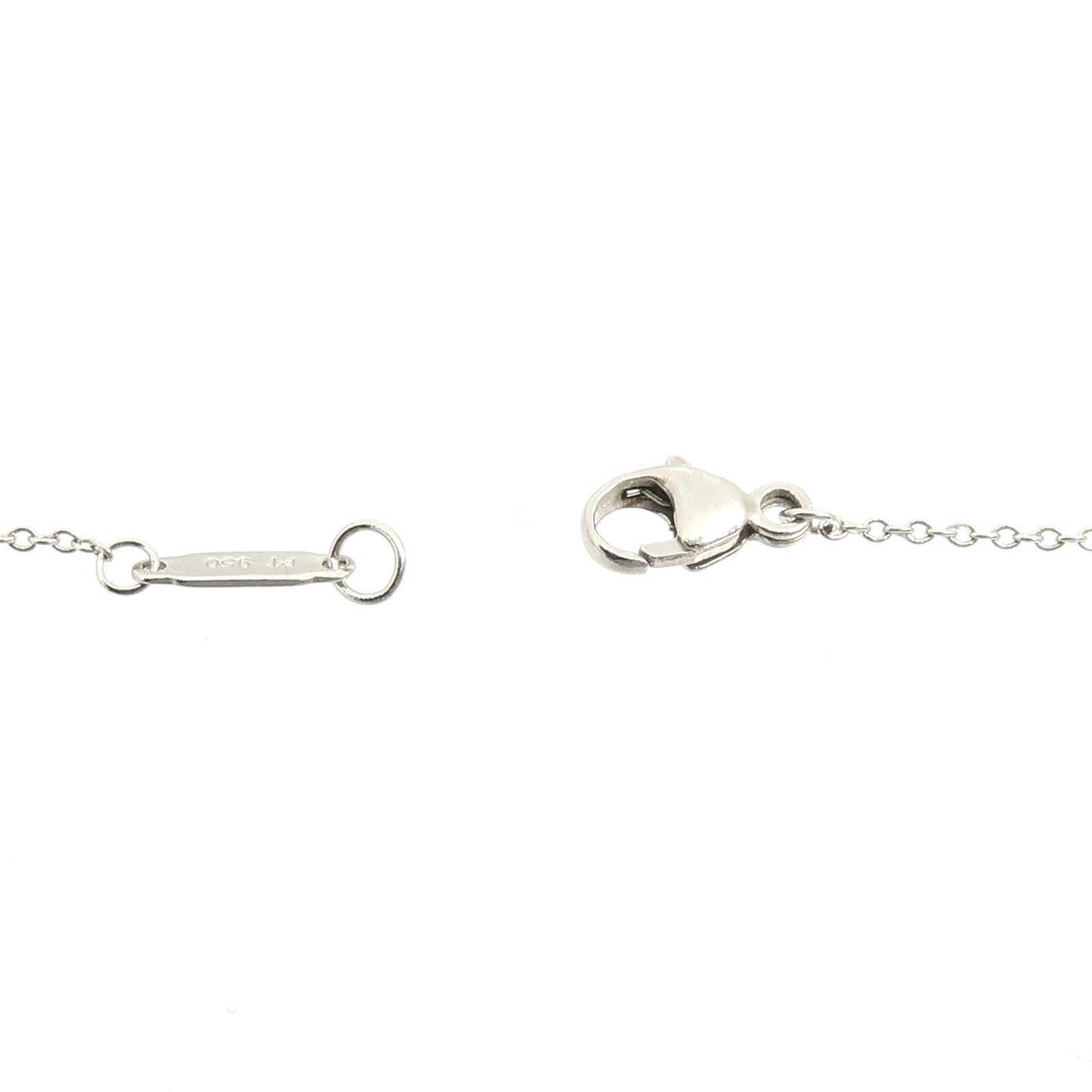 TIFFANY＆CO PT950鉑金Garden Flower Necklace鑽石項鍊