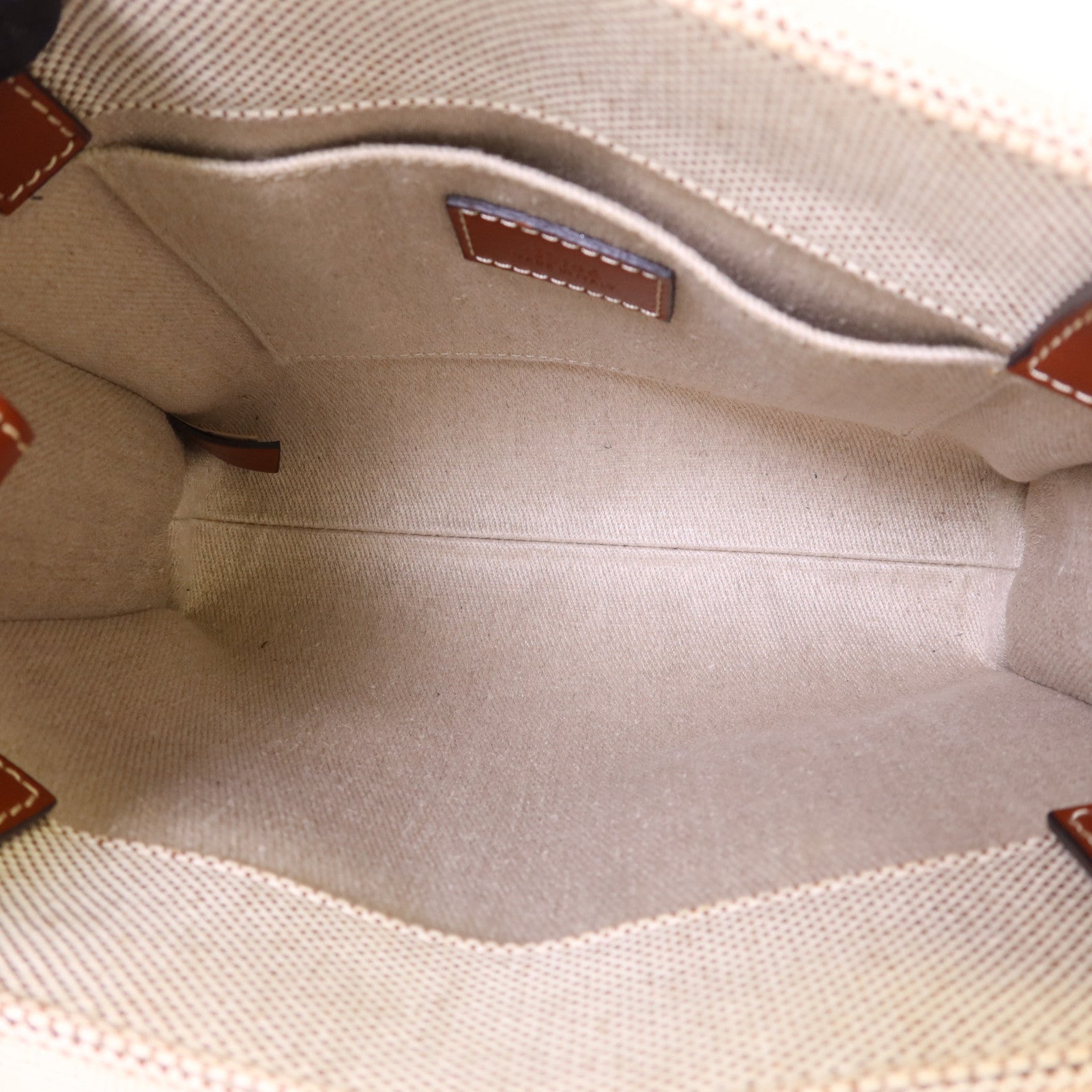 Chloe 帆布Woody Small金扣手挽肩背兩用袋