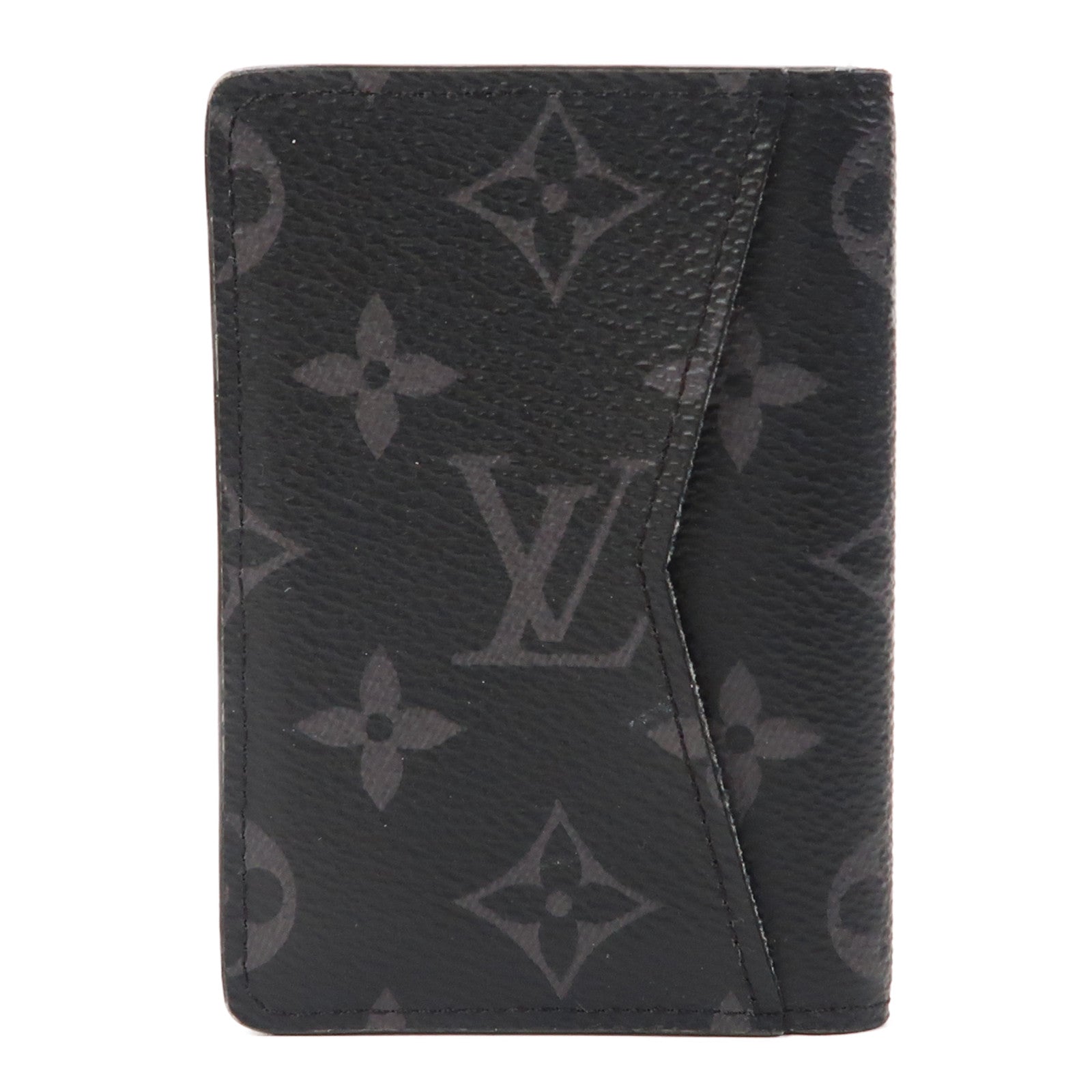 LOUIS VUITTON Monogram Eclipse Card Holder卡片套黑色