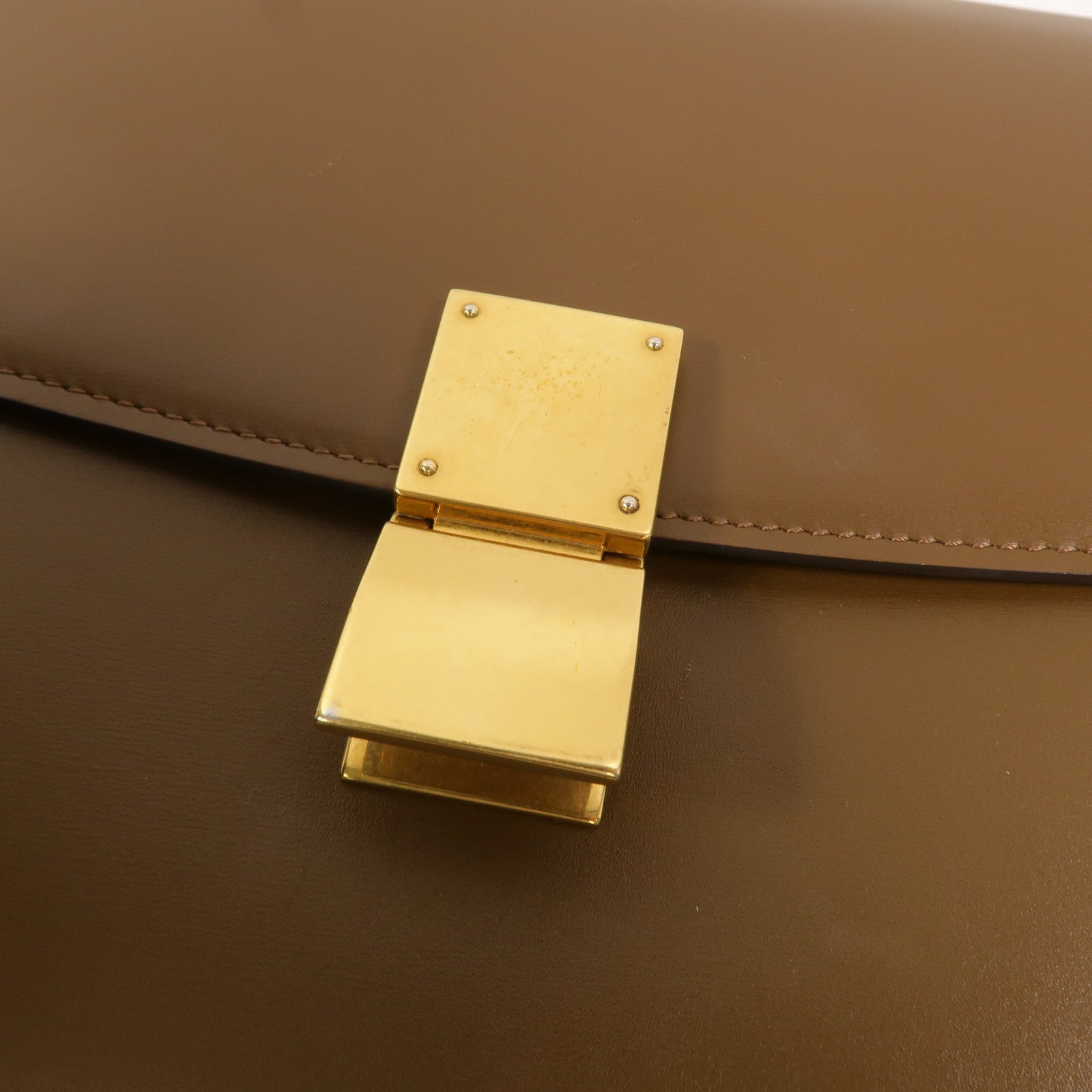 CELINE 牛皮皮革Classic Box Medium肩背袋