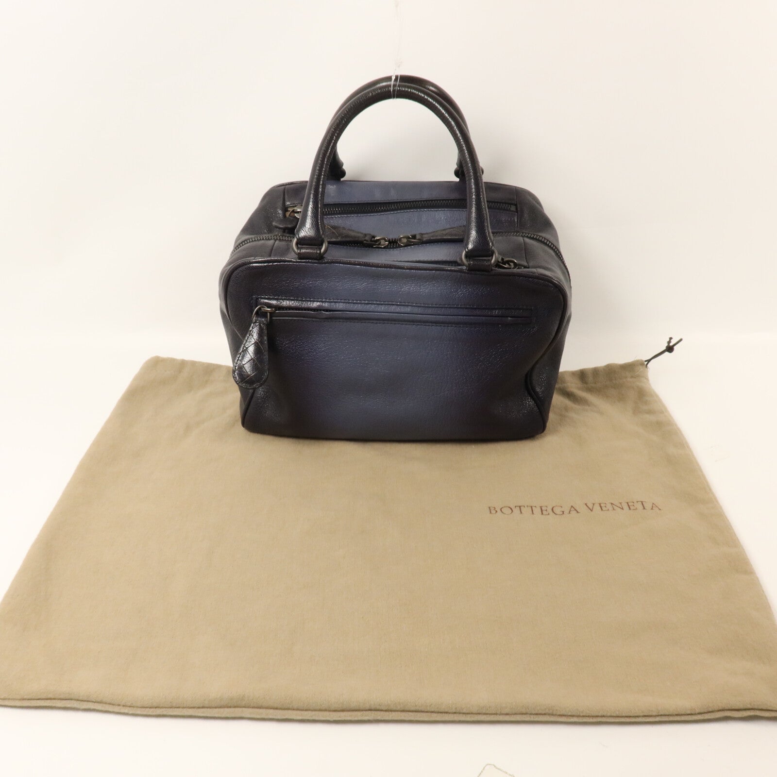 BOTTEGA VENETA 牛皮皮革Boston Bag手挽袋