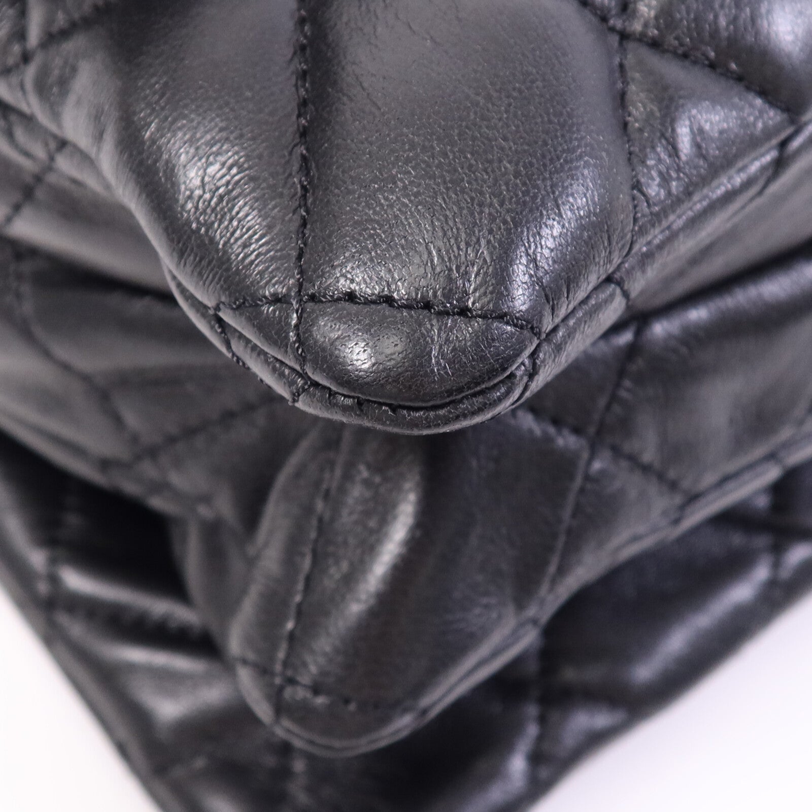 CHANEL 羊皮皮革Chain Shoulder Bag金扣鏈帶肩背袋