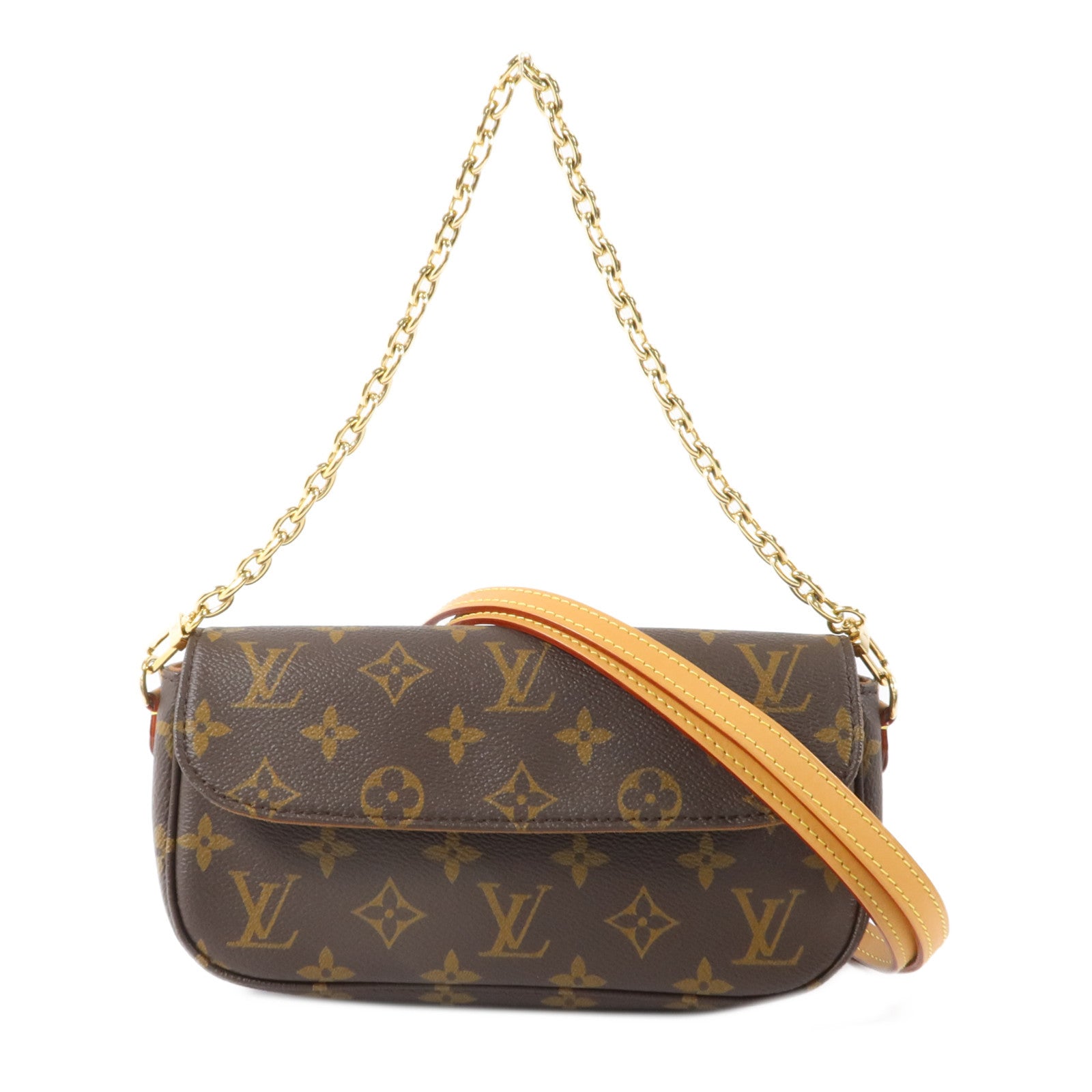 LOUIS VUITTON Monogram Wallet On Chain Ivy手挽肩背兩用袋