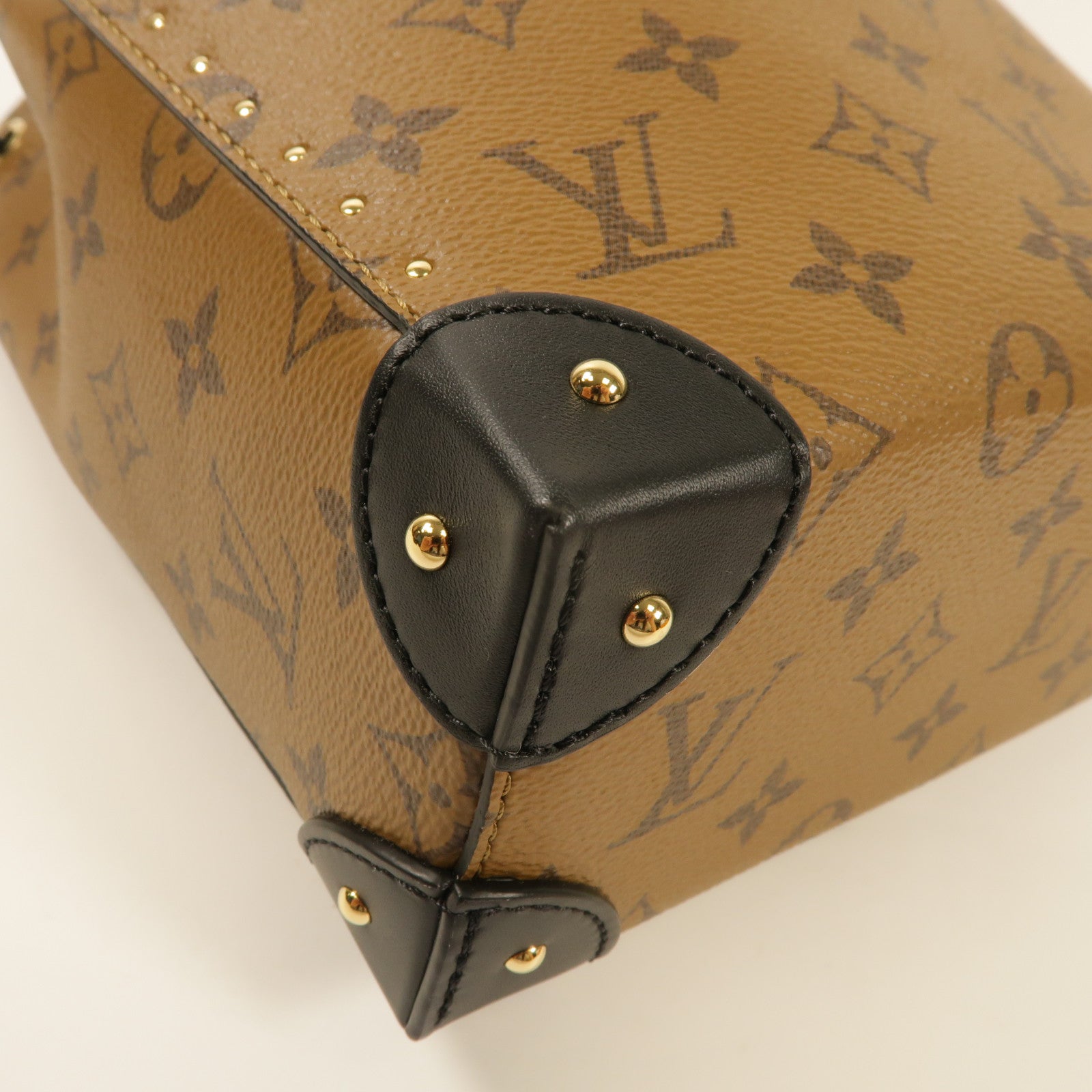 LOUIS VUITTON Monogram Reverse Noe Trunk PM手挽肩背兩用袋