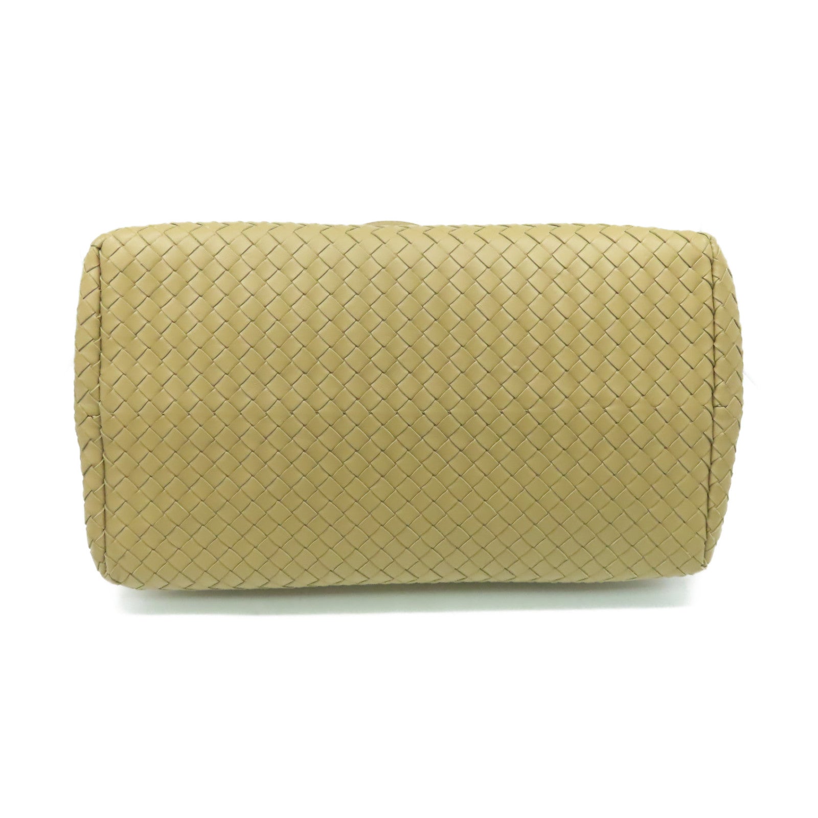 BOTTEGA VENETA 【激減優惠】織紋皮革Tote Bag肩背袋杏色