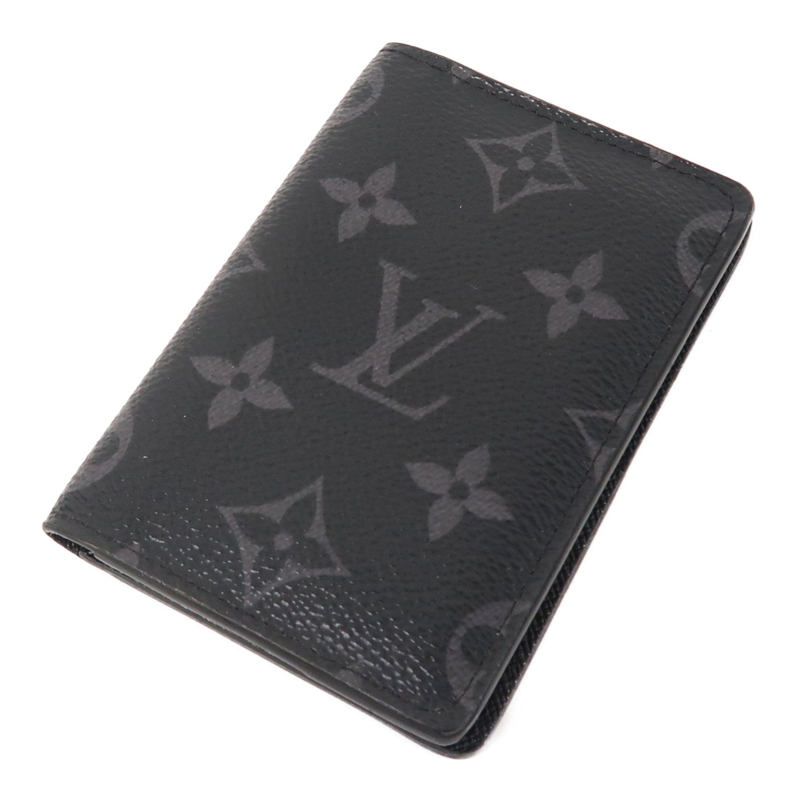 LOUIS VUITTON Monogram Eclipse Card Holder卡片套黑色