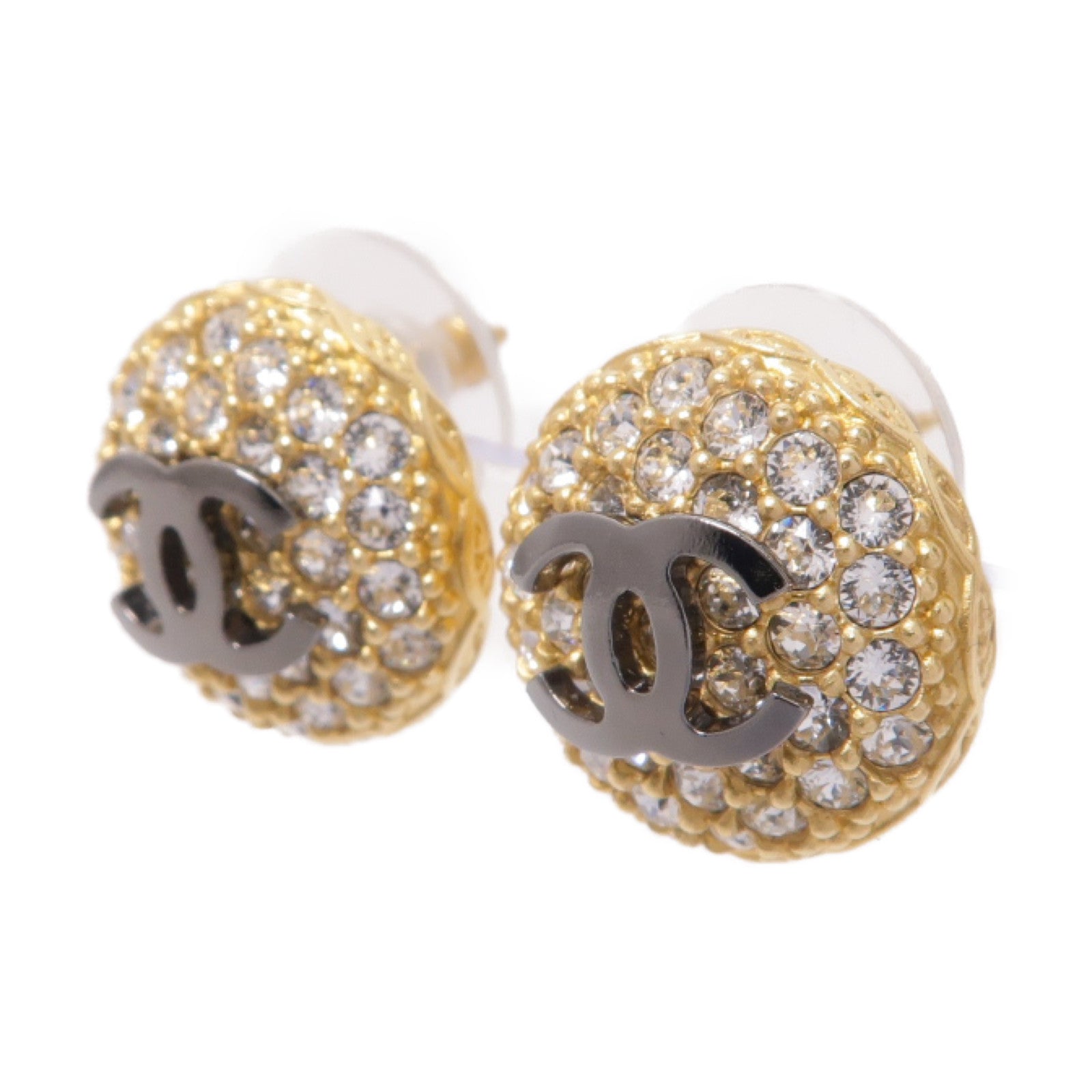 CHANEL 金屬Earrings耳環金色/銀色/透明