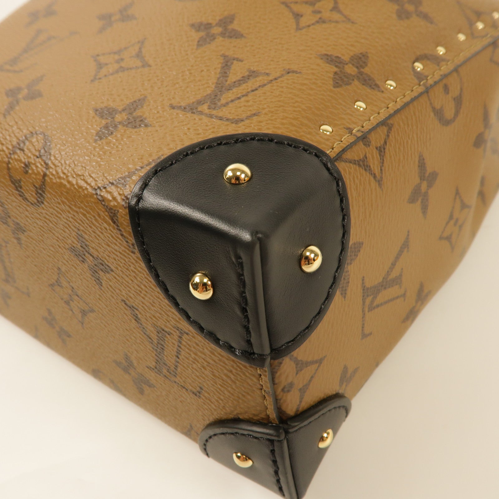 LOUIS VUITTON Monogram Reverse Noe Trunk PM手挽肩背兩用袋