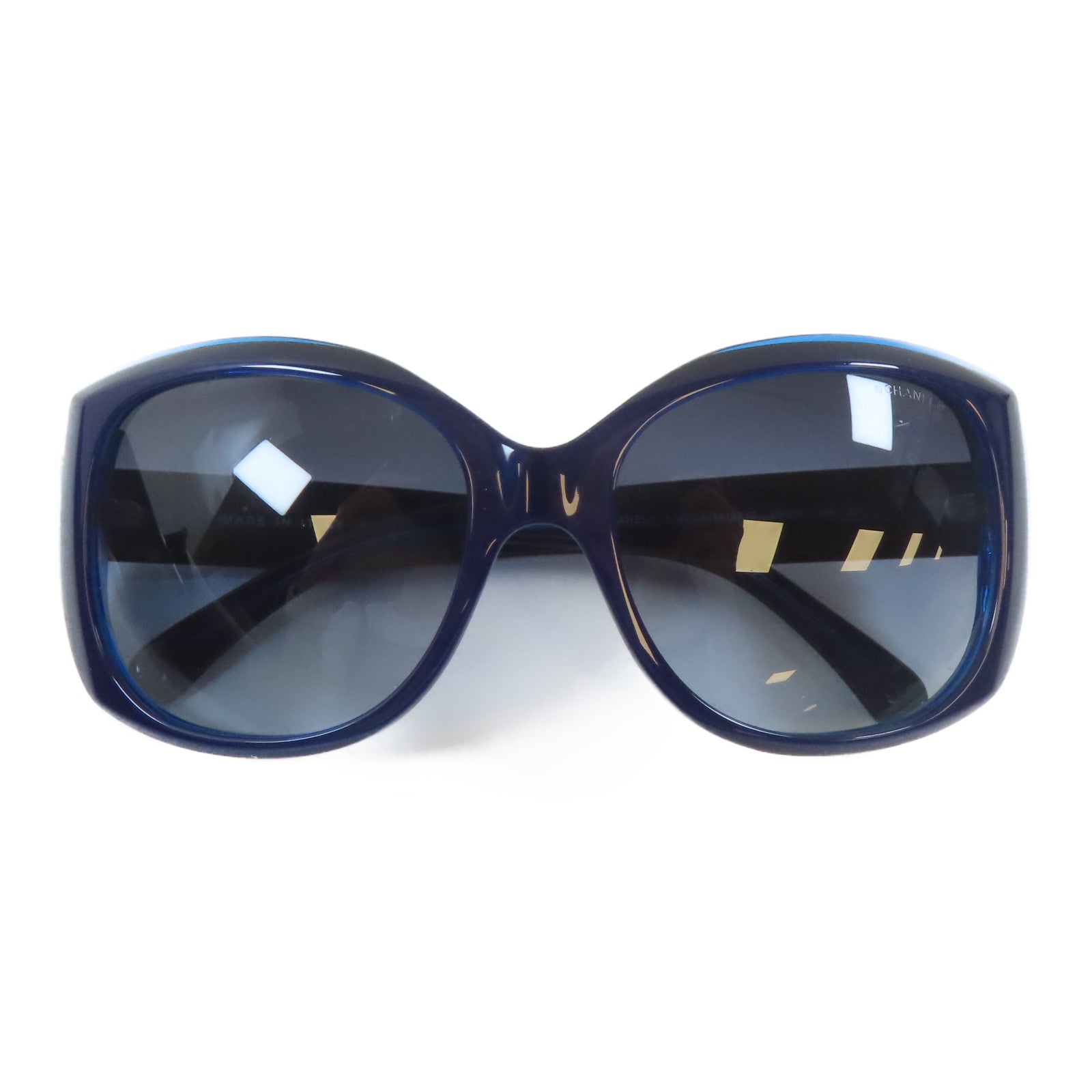 CHANEL PVC Sunglasses太陽眼鏡紫色/藍色