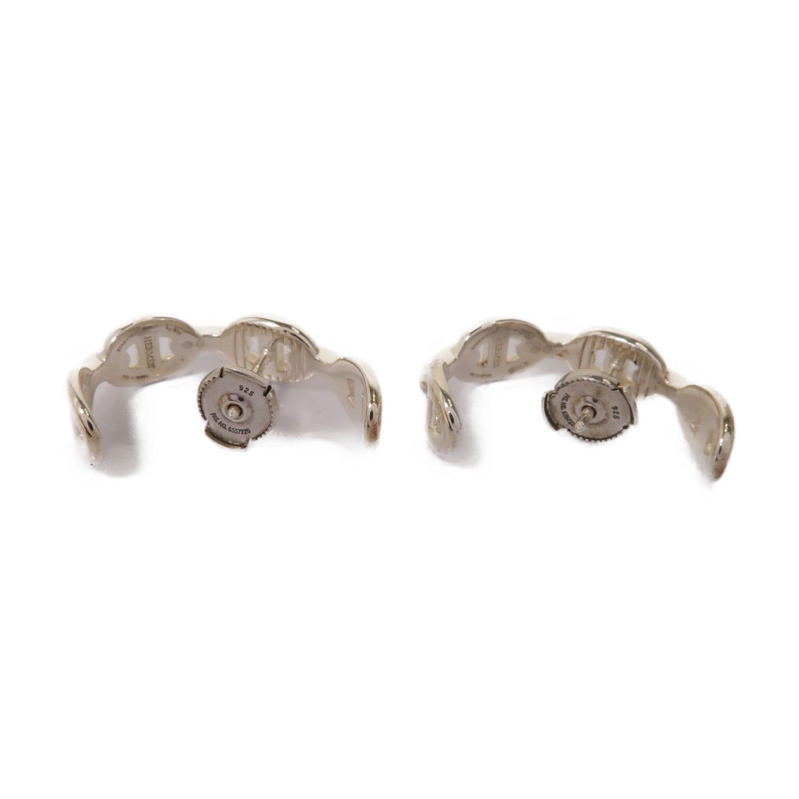 HERMES 925純銀Enchainee Earrings耳環